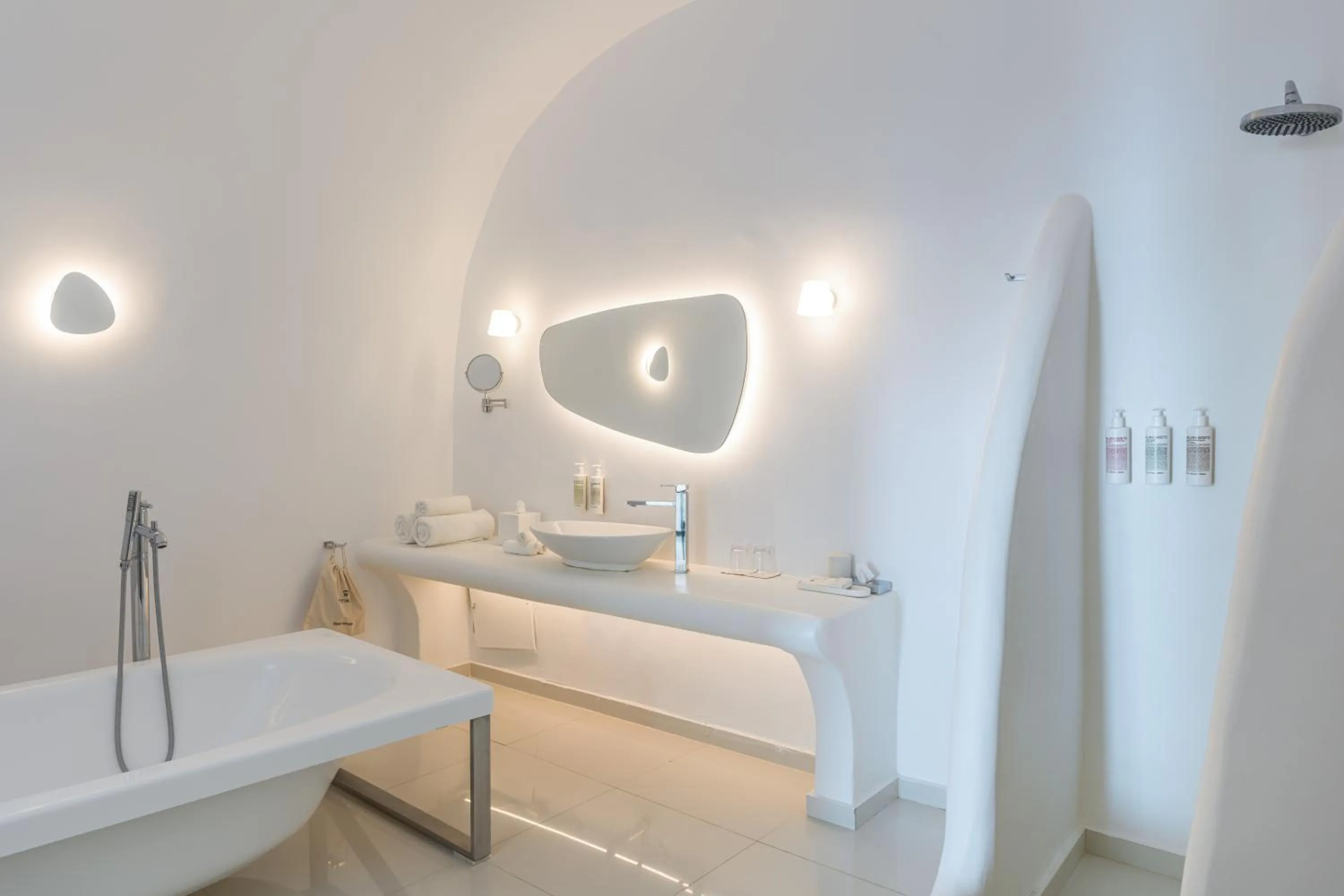 Bathroom in Katikies Chromata Santorini - The Leading Hotels of the World
