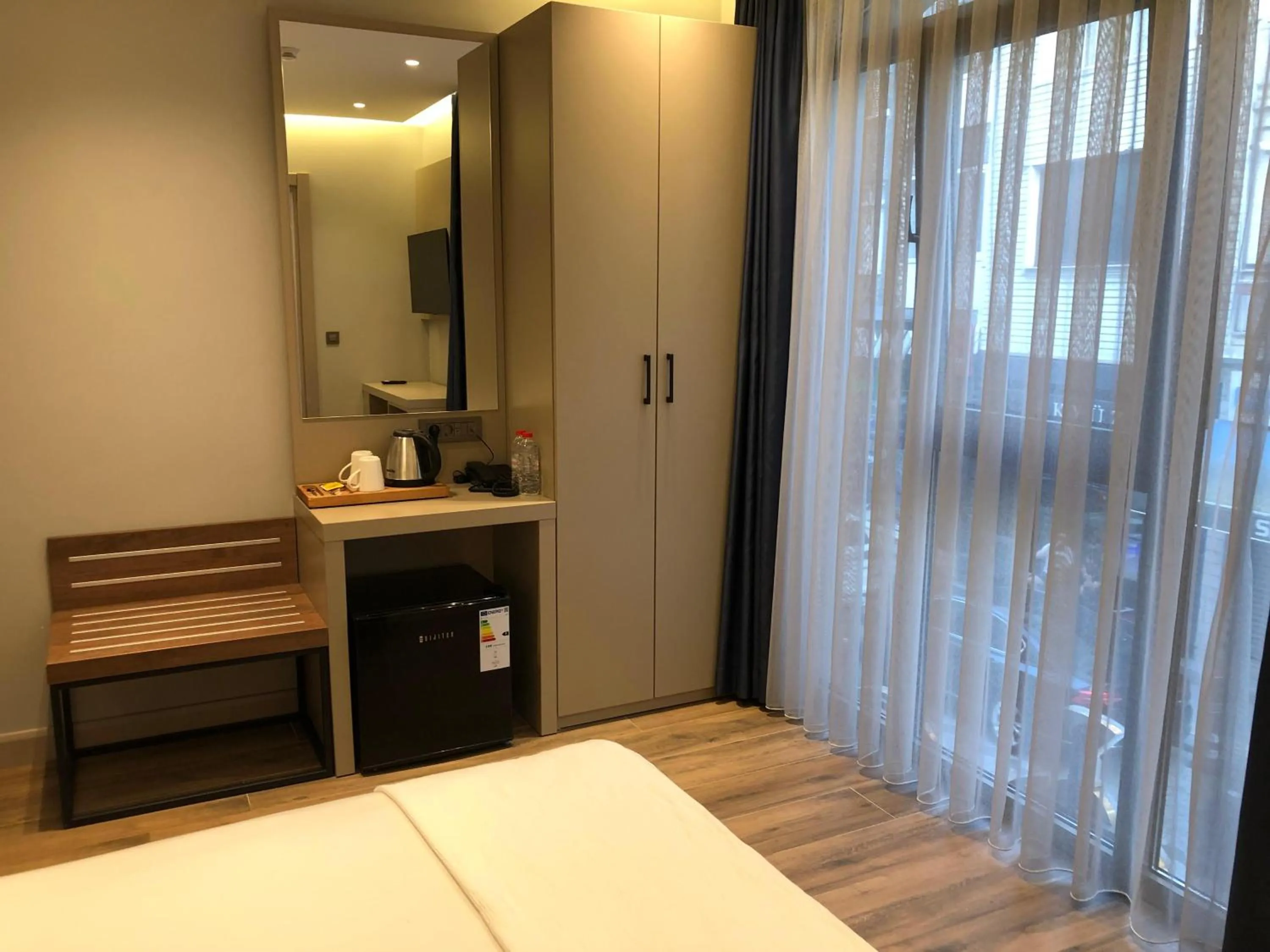 Bed in The Palm Bosphorus Hotel