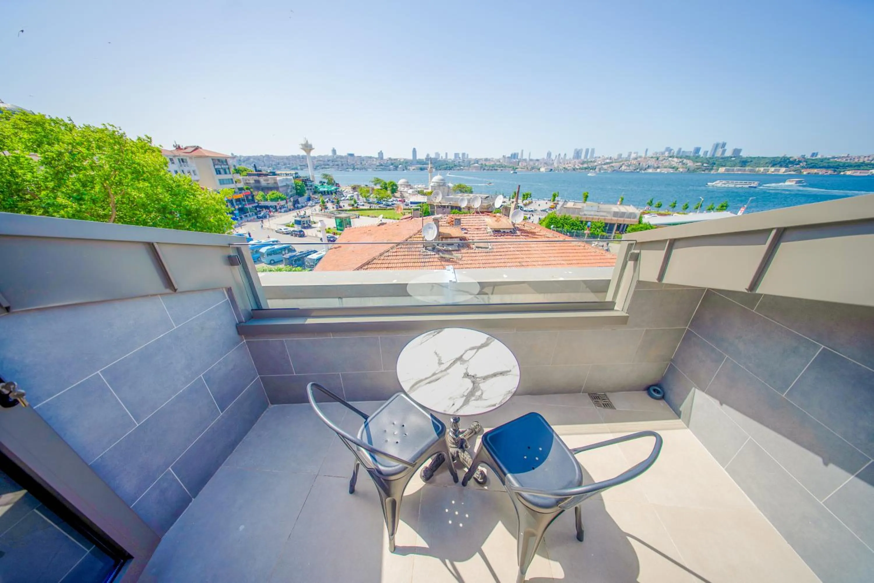 Patio in The Palm Bosphorus Hotel