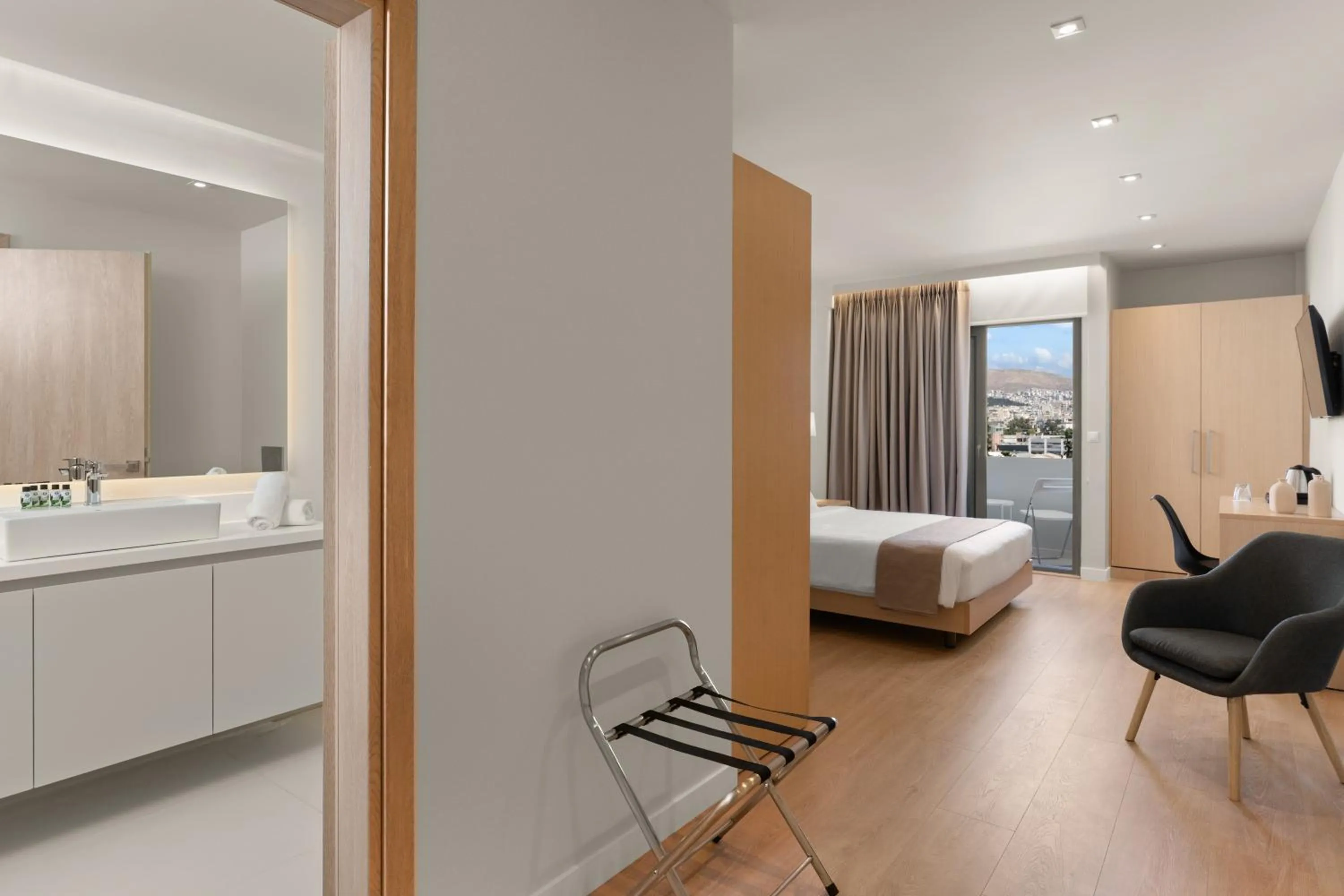 Bed in Gallery Central Piraeus Port