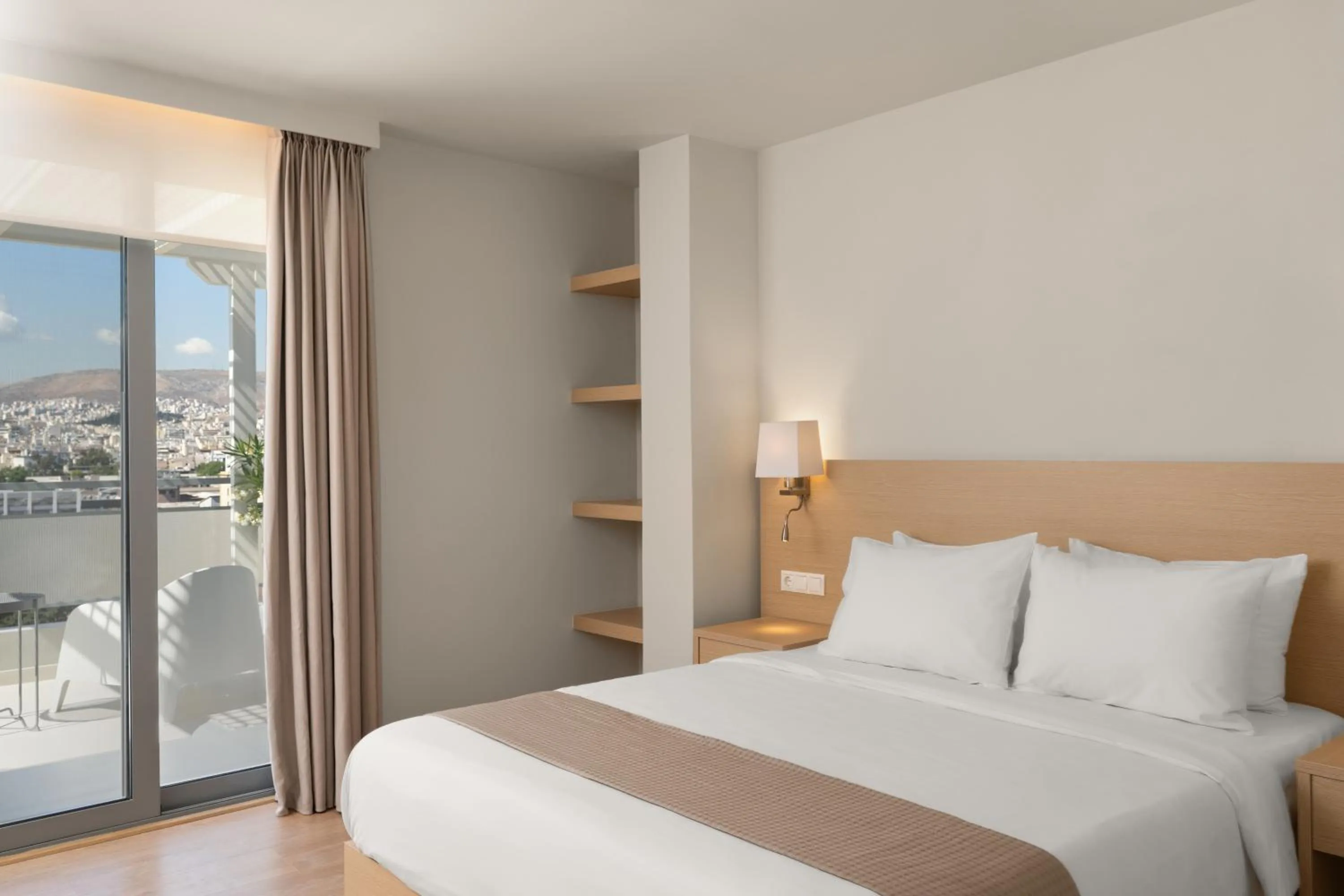 Bed in Gallery Central Piraeus Port