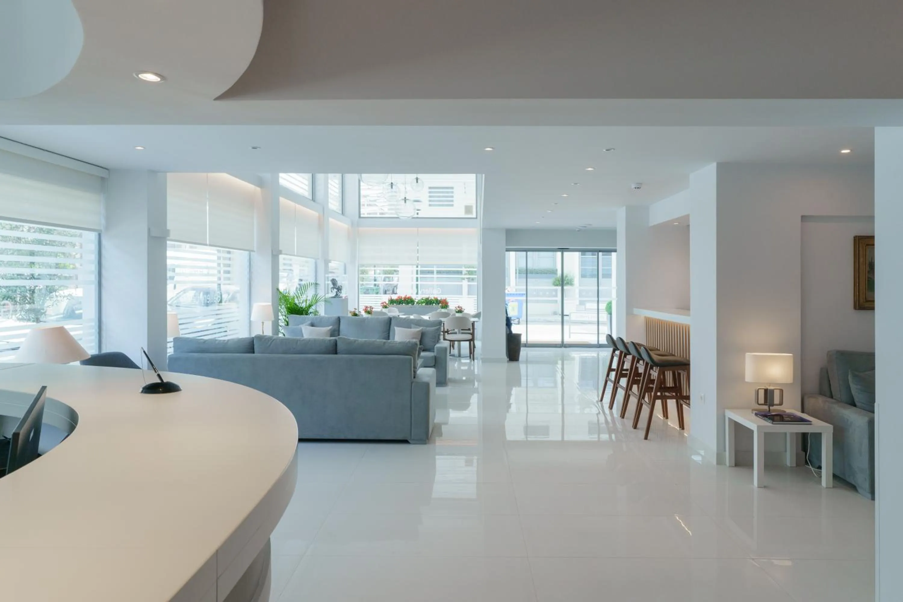 Lobby or reception in Gallery Central Piraeus Port