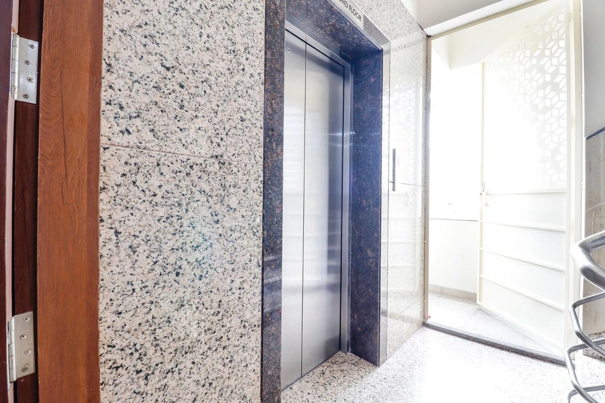 elevator in Via Sathya Comforts - Nr Commercial Street