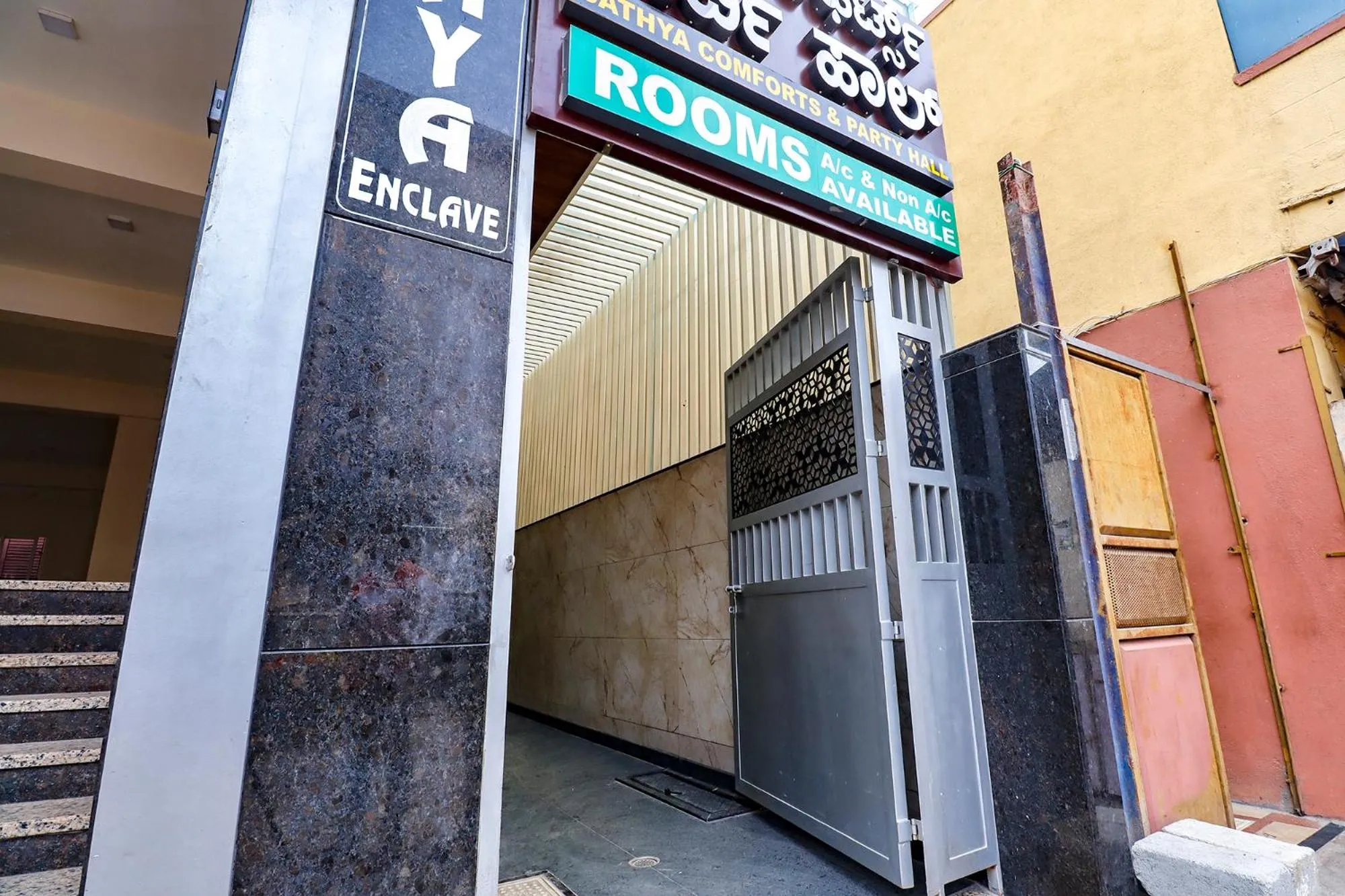 Facade/entrance in Via Sathya Comforts - Nr Commercial Street