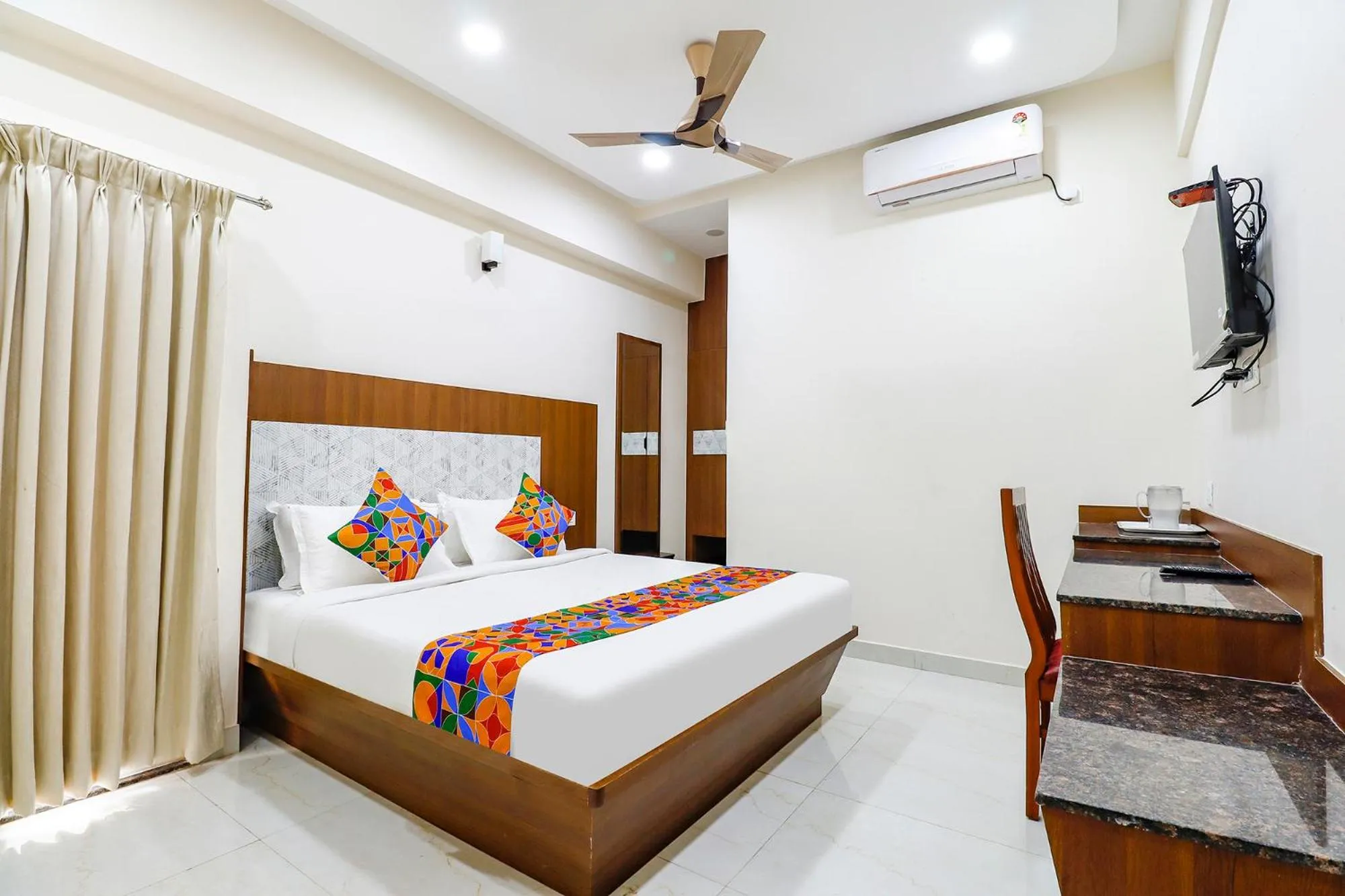 Bed in Via Sathya Comforts - Nr Commercial Street