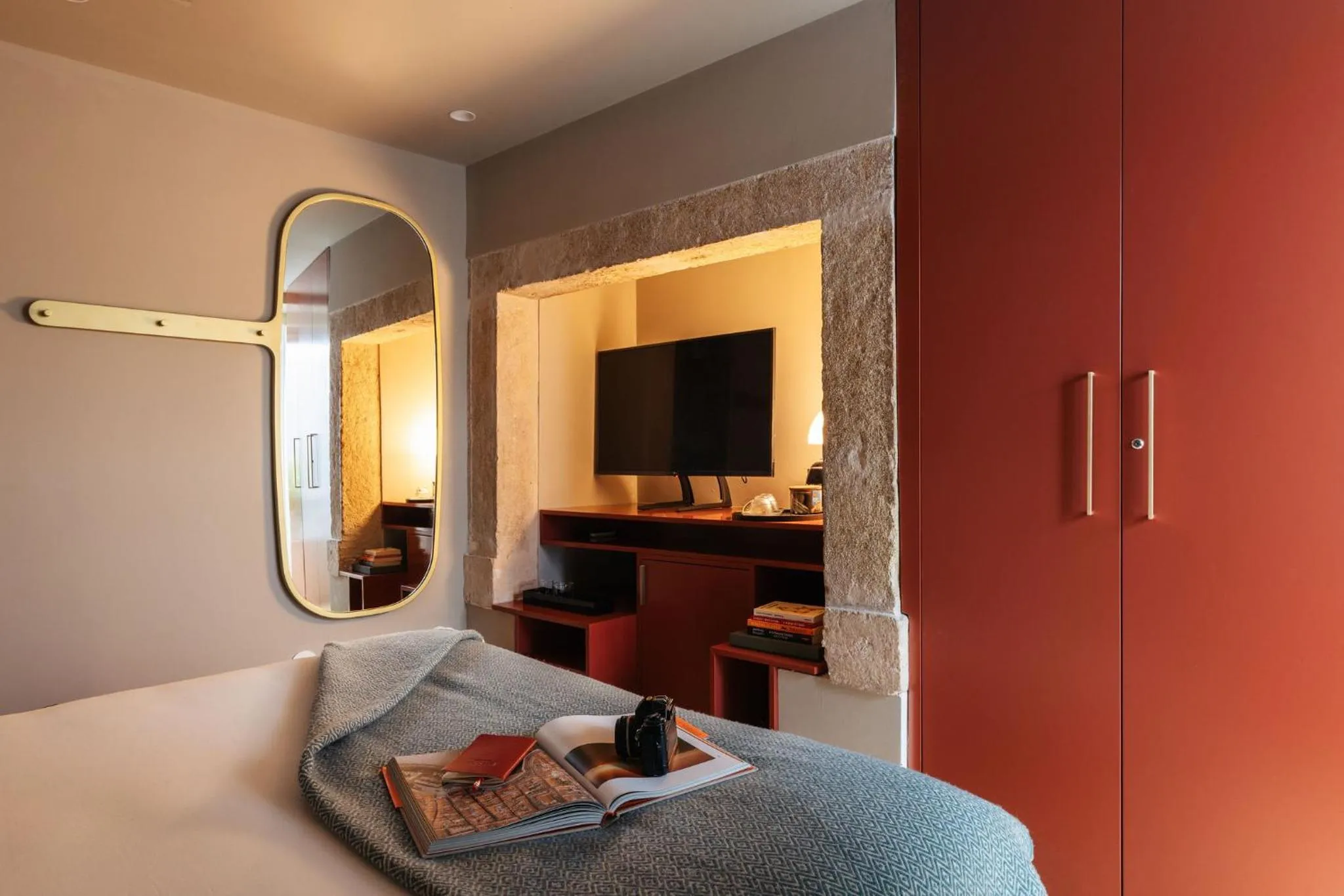 Bedroom, Bed in Dare Lisbon River