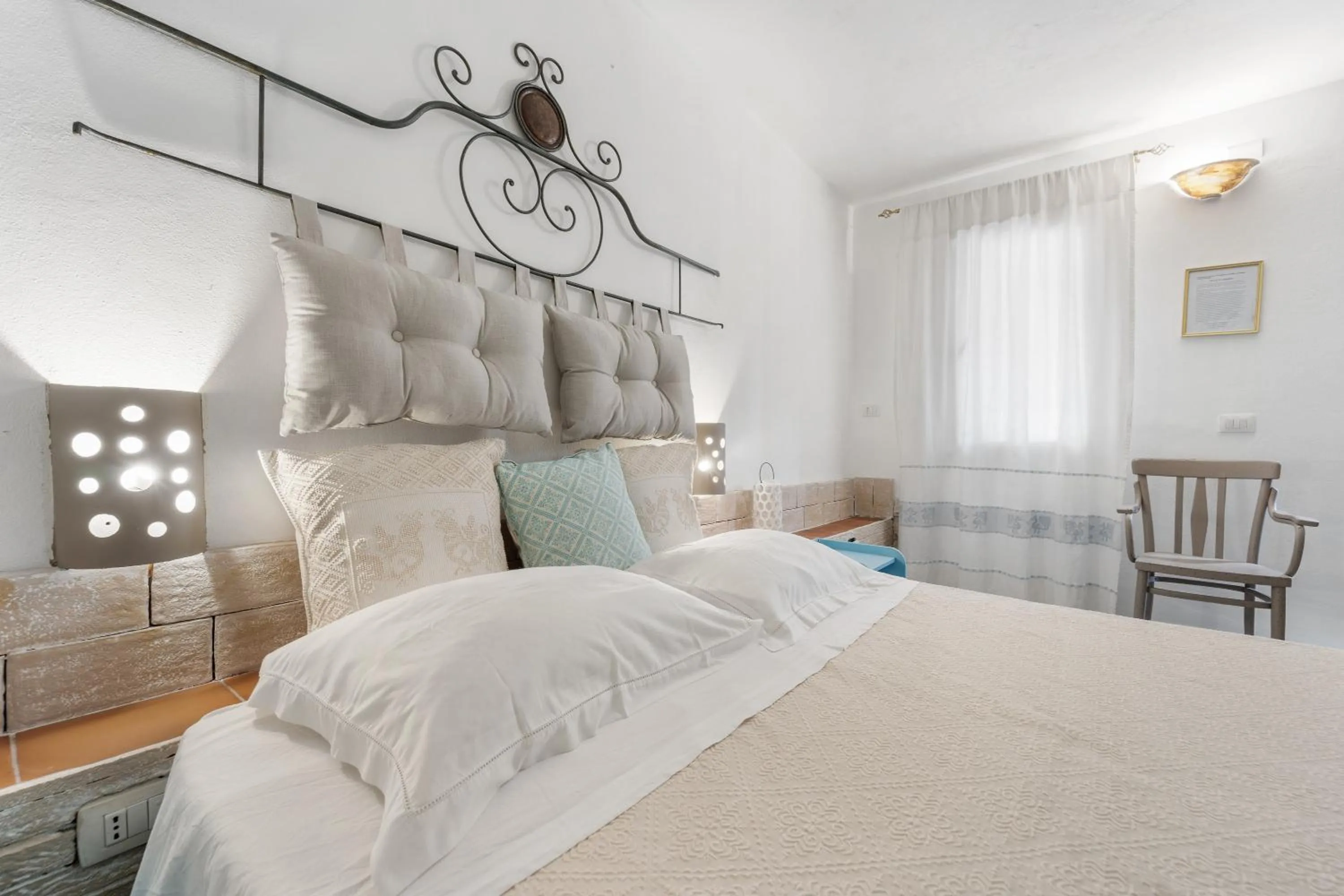 Living room, Bed in Sa Funtana