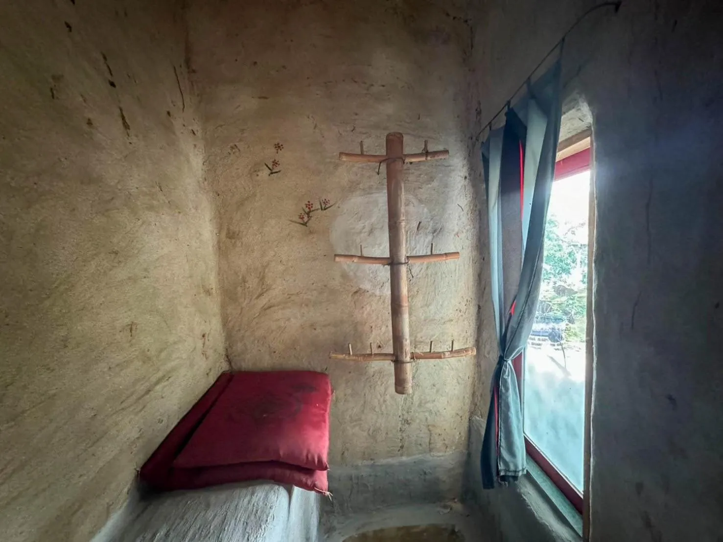 Bedroom, Bed in Clay House Chiang Mai By Alphatel