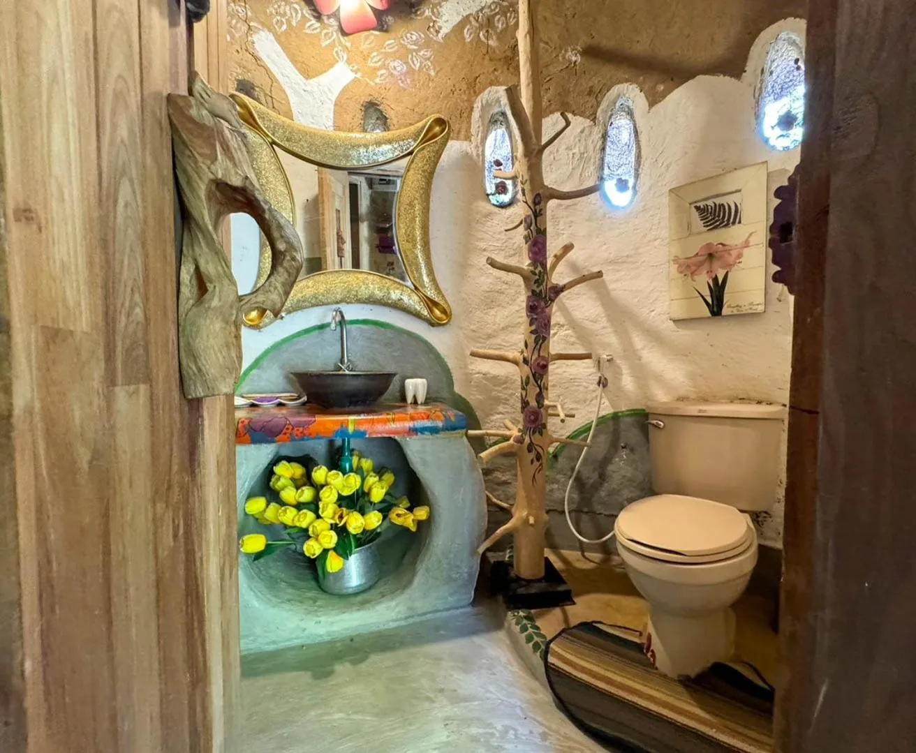 Toilet in Clay House Chiang Mai By Alphatel