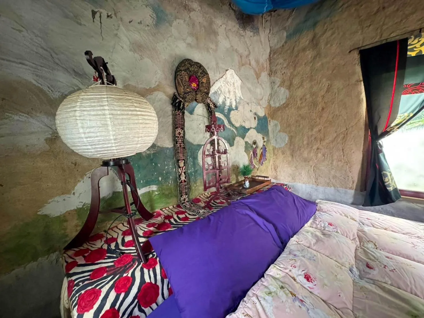 Bed in Clay House Chiang Mai By Alphatel