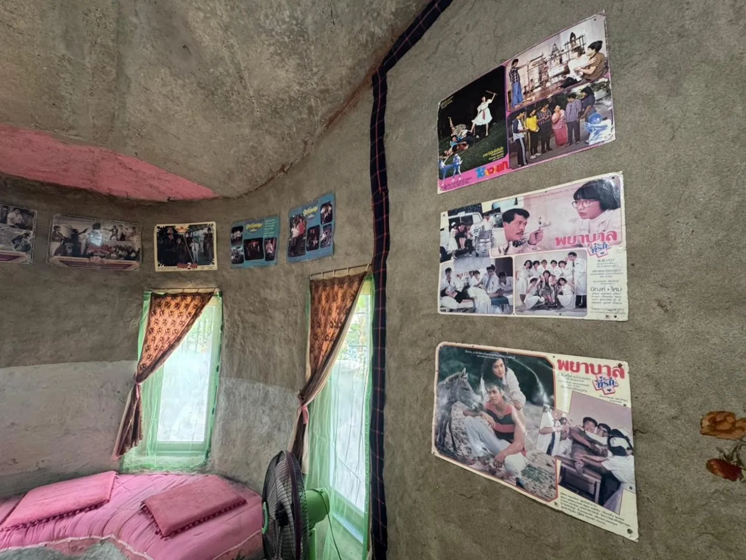 Decorative detail, Bed in Clay House Chiang Mai By Alphatel