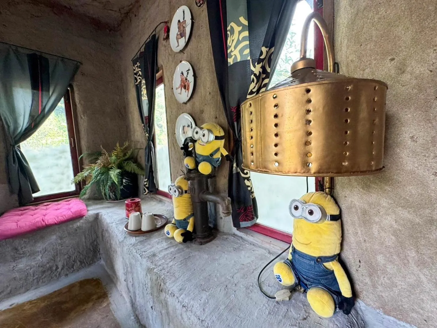 Living room in Clay House Chiang Mai By Alphatel