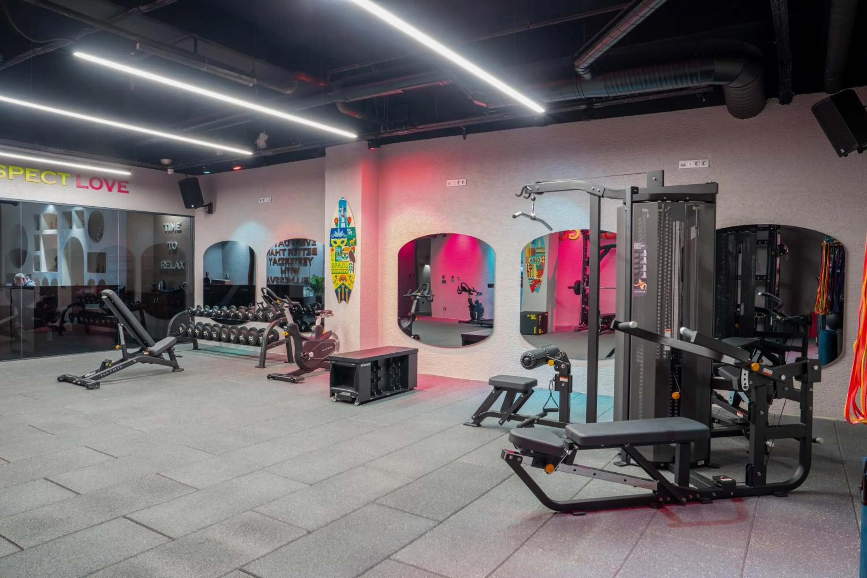 Fitness centre/facilities in The Superior Living Kağıthane