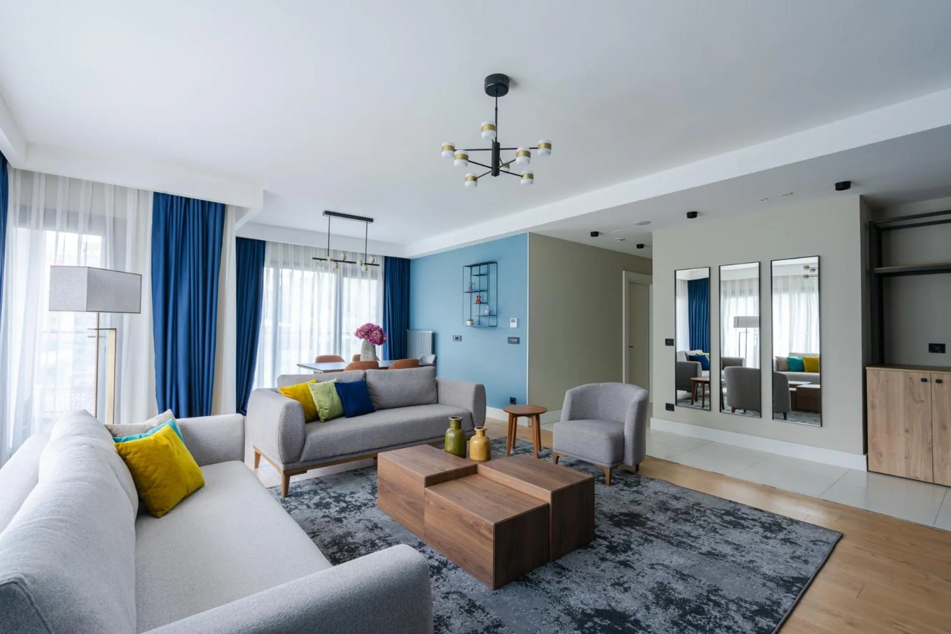 Living room in The Superior Living Kağıthane