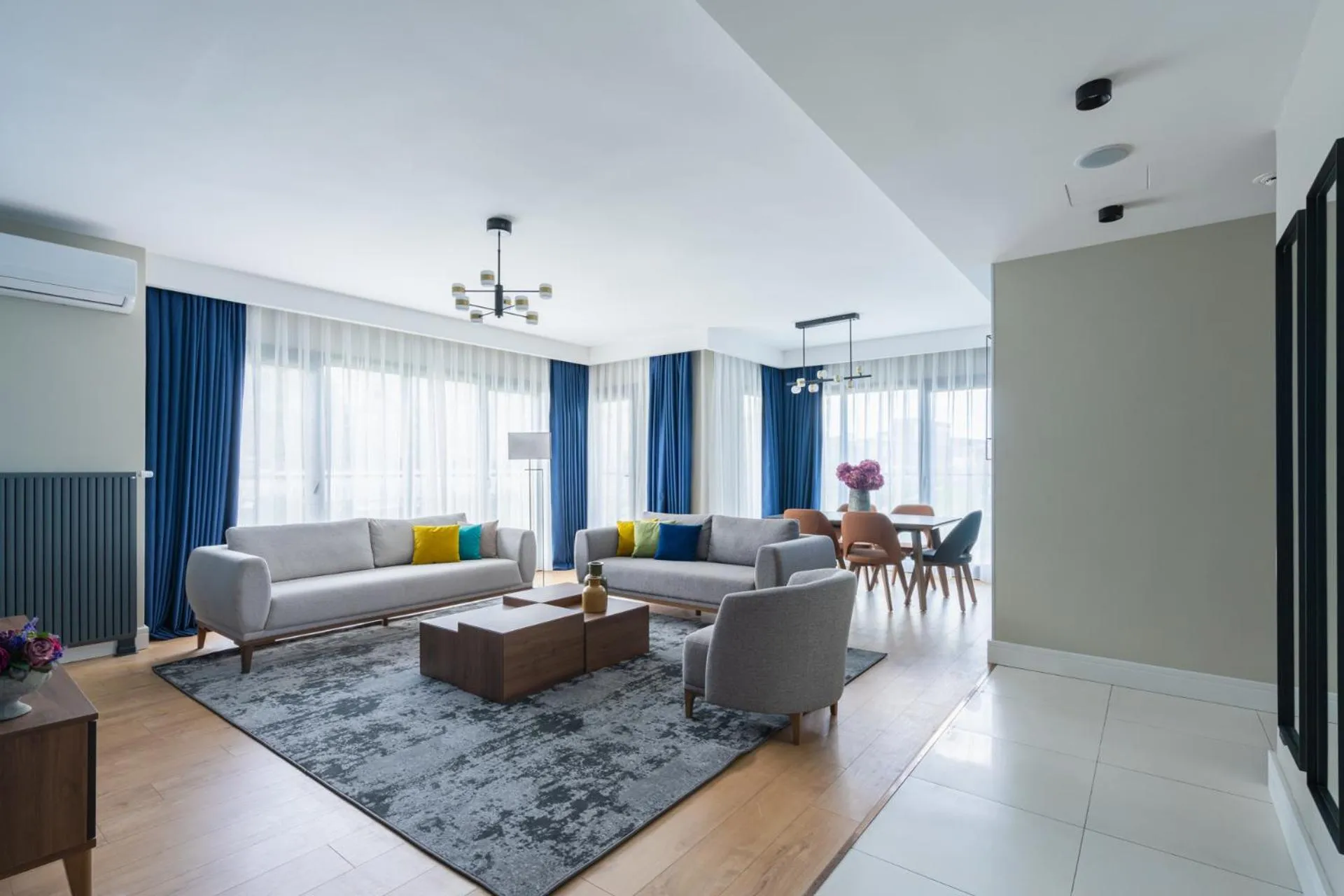 Living room in The Superior Living Kağıthane