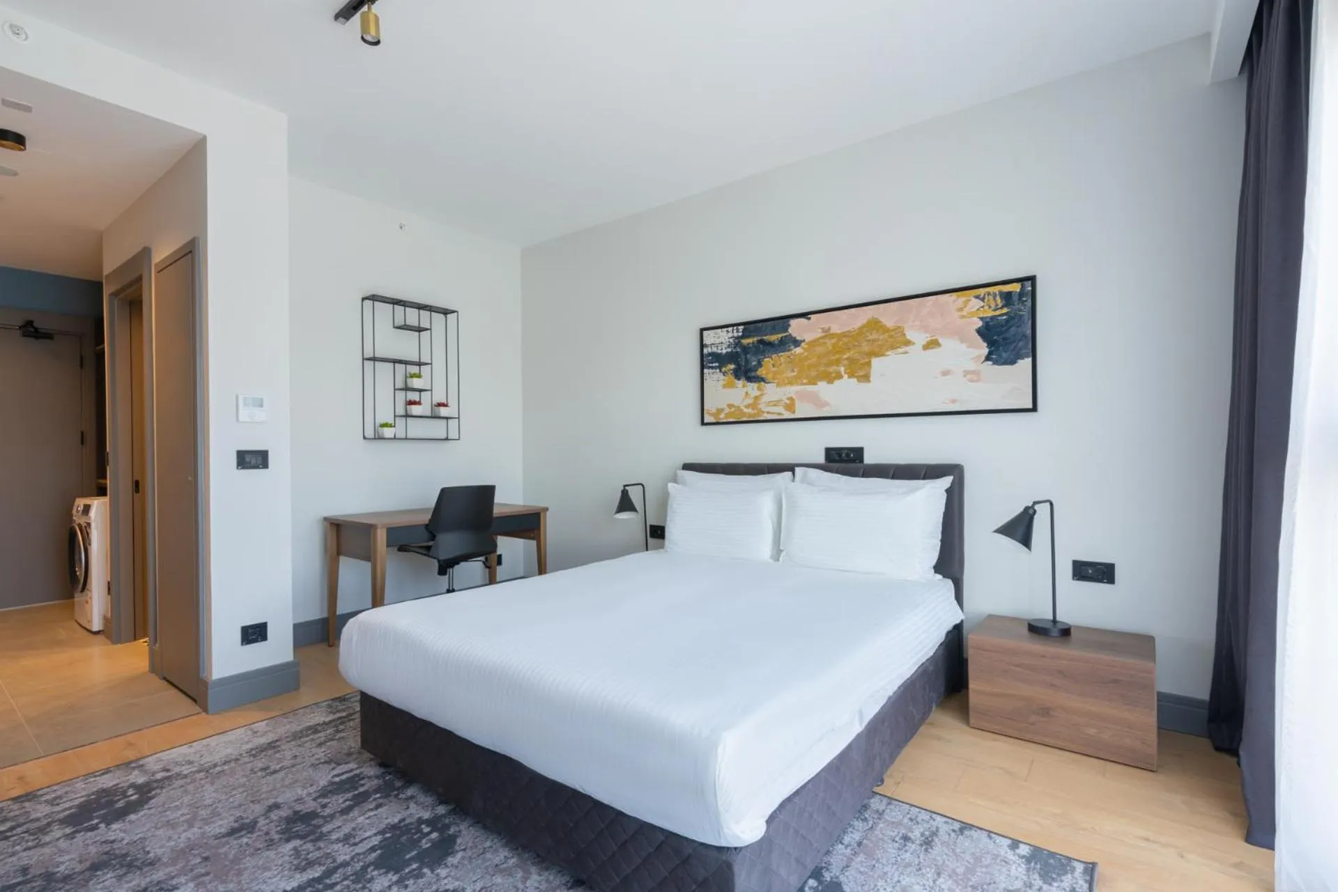 Bed in The Superior Living Kağıthane