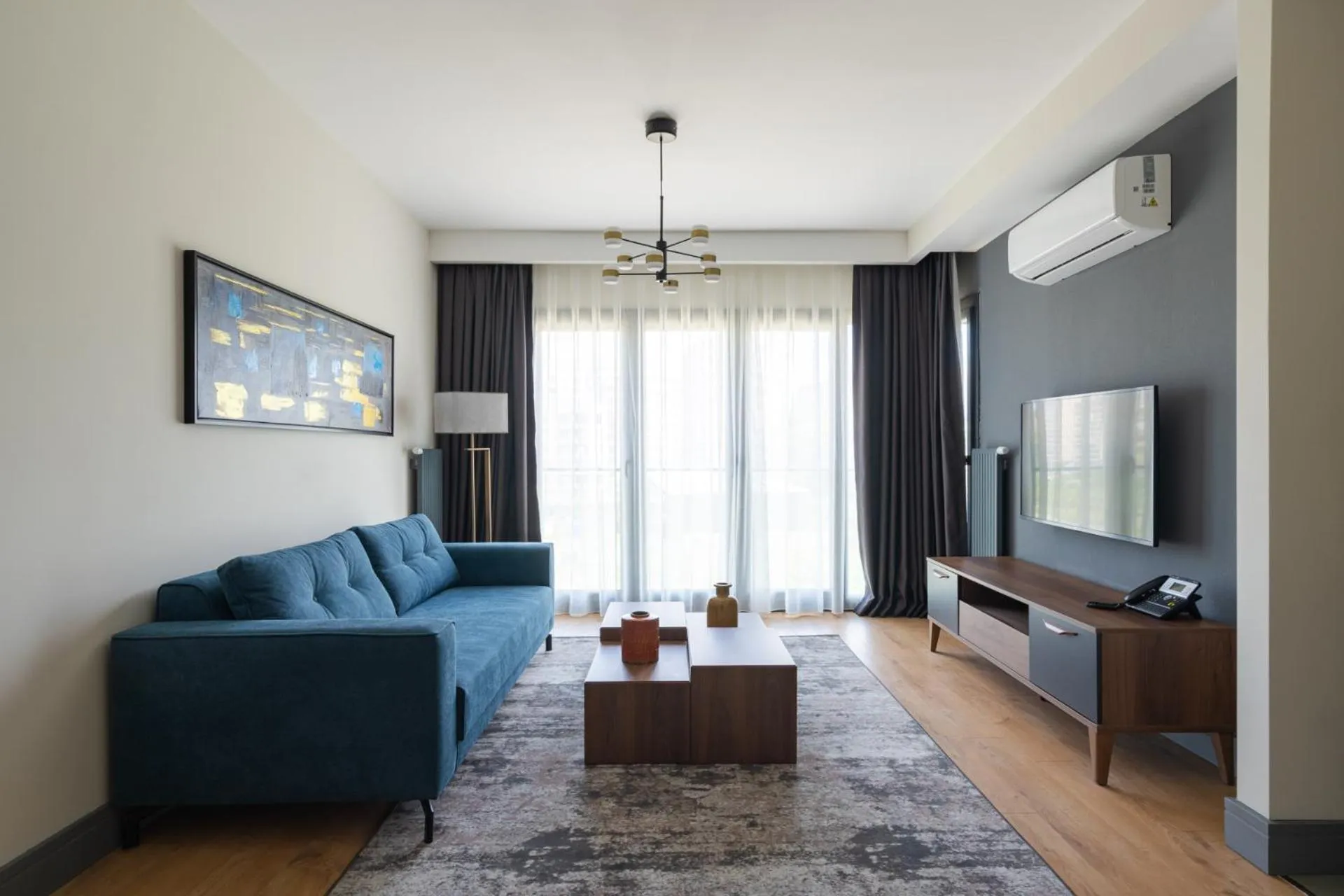 Living room in The Superior Living Kağıthane