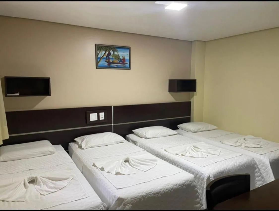 Bed in Hotel Tropical