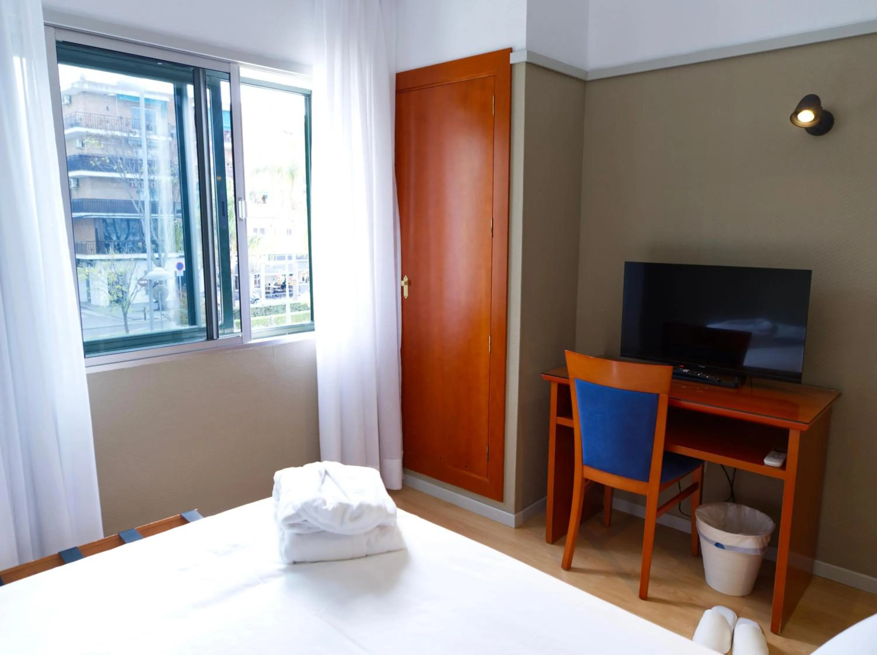 Bed in Hotel Ciudad del Sol