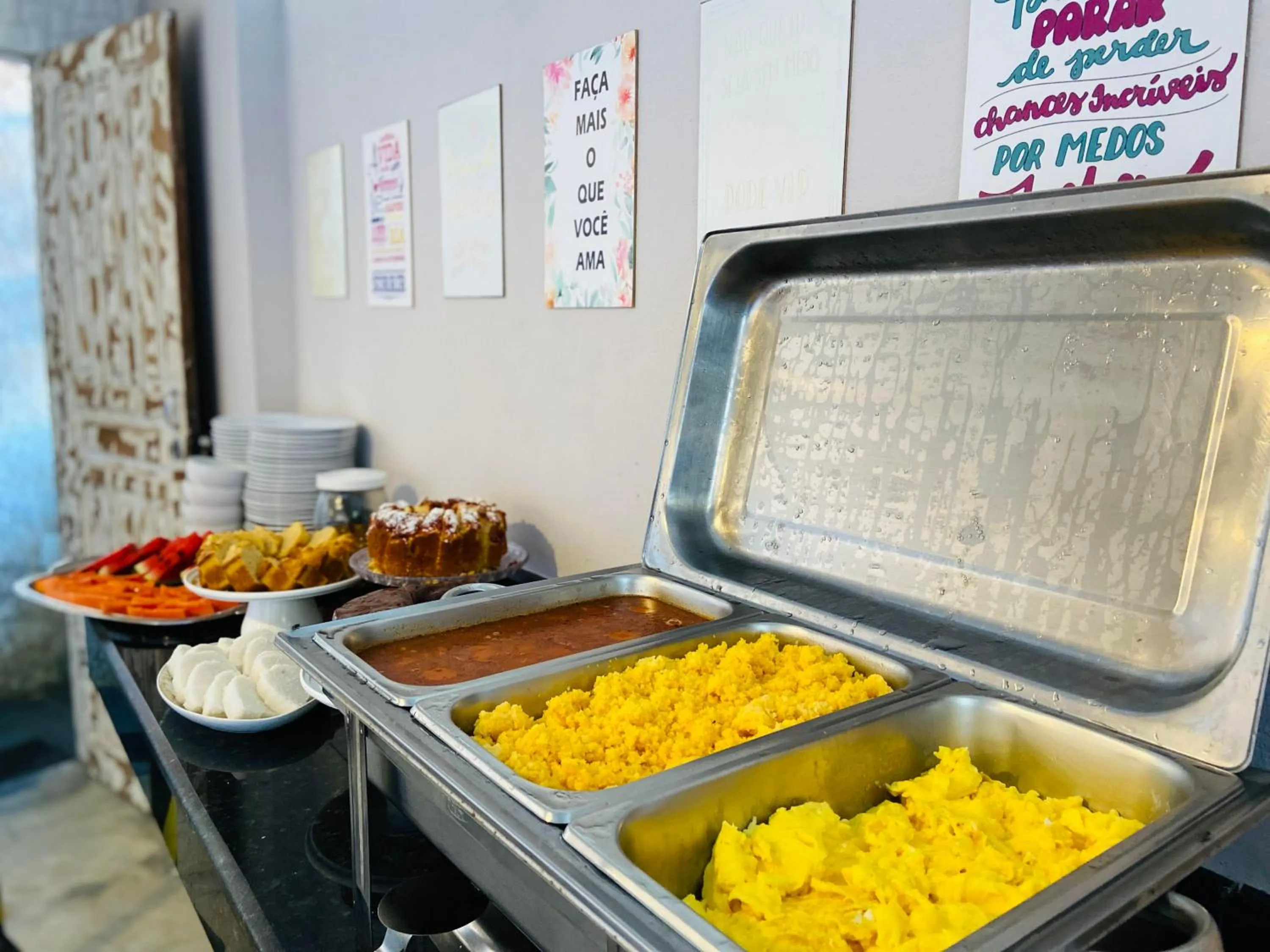 Breakfast in Pousada Vila Baiana