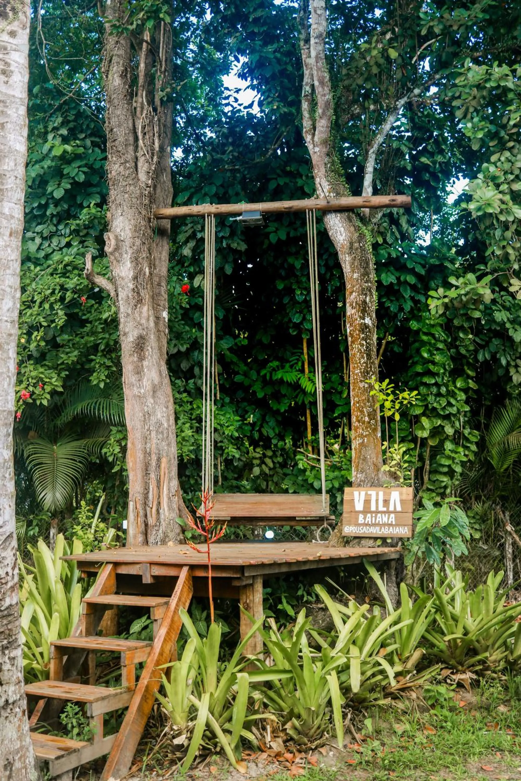 Garden in Pousada Vila Baiana