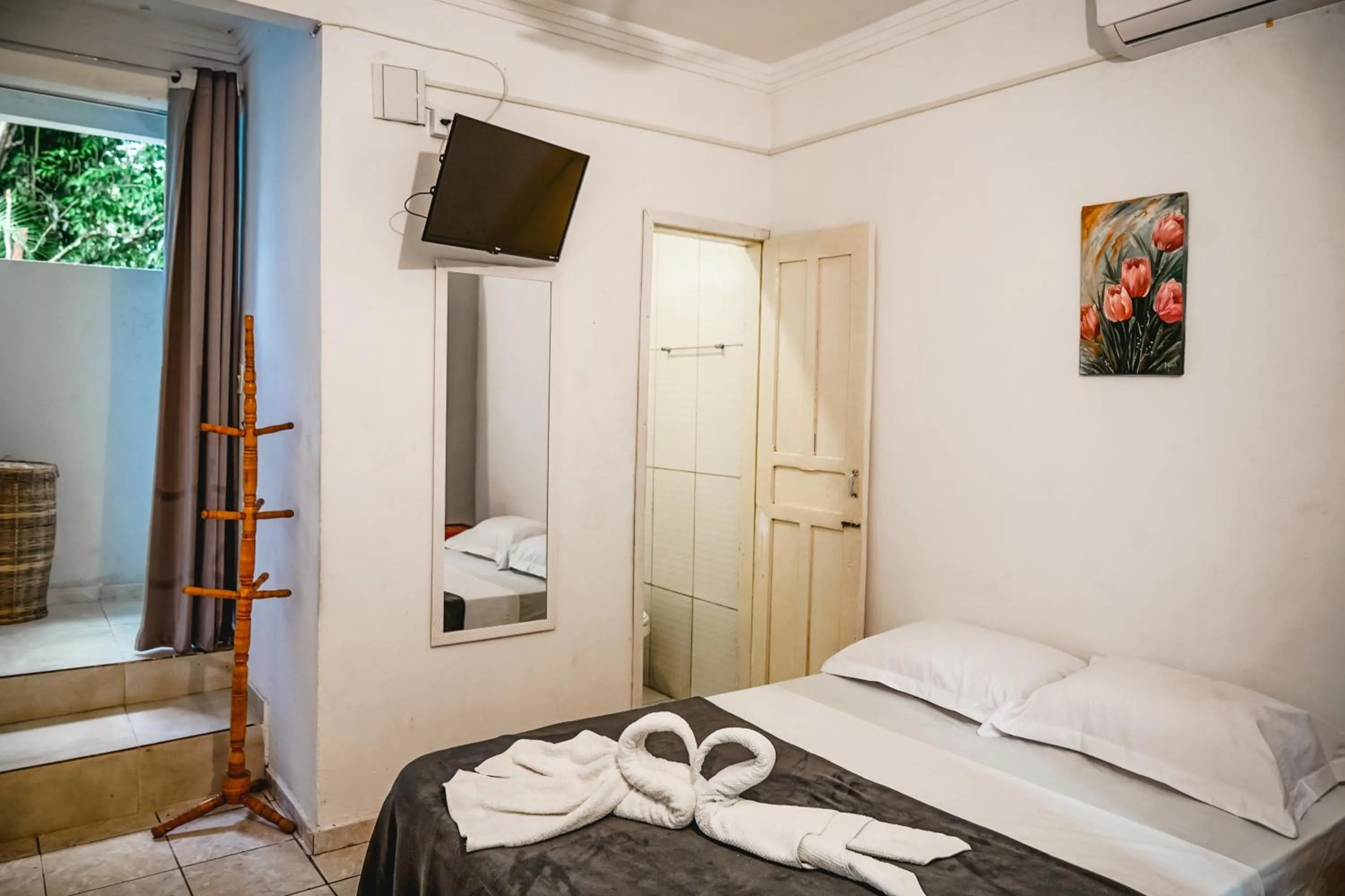 Bedroom, Bed in Pousada Vila Baiana