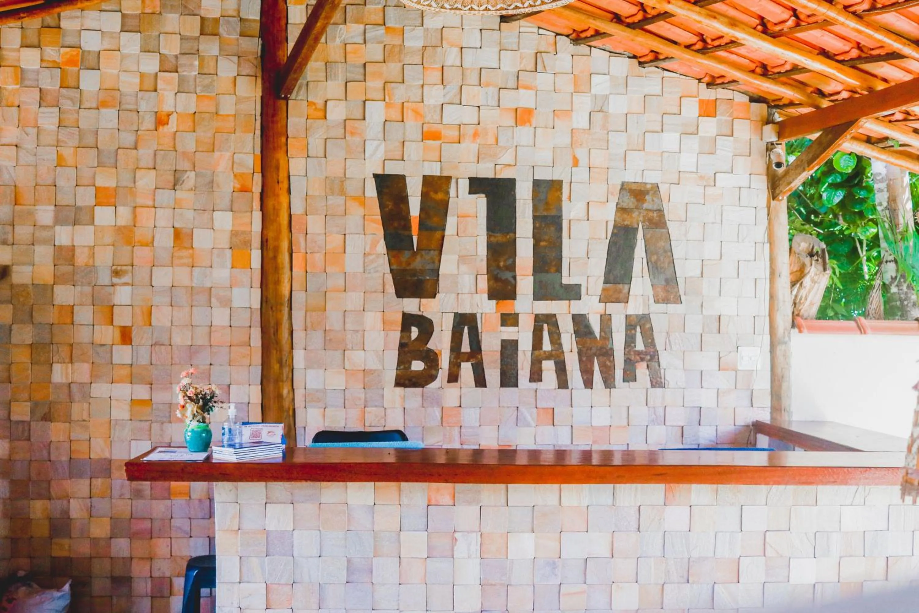 Lobby or reception in Pousada Vila Baiana