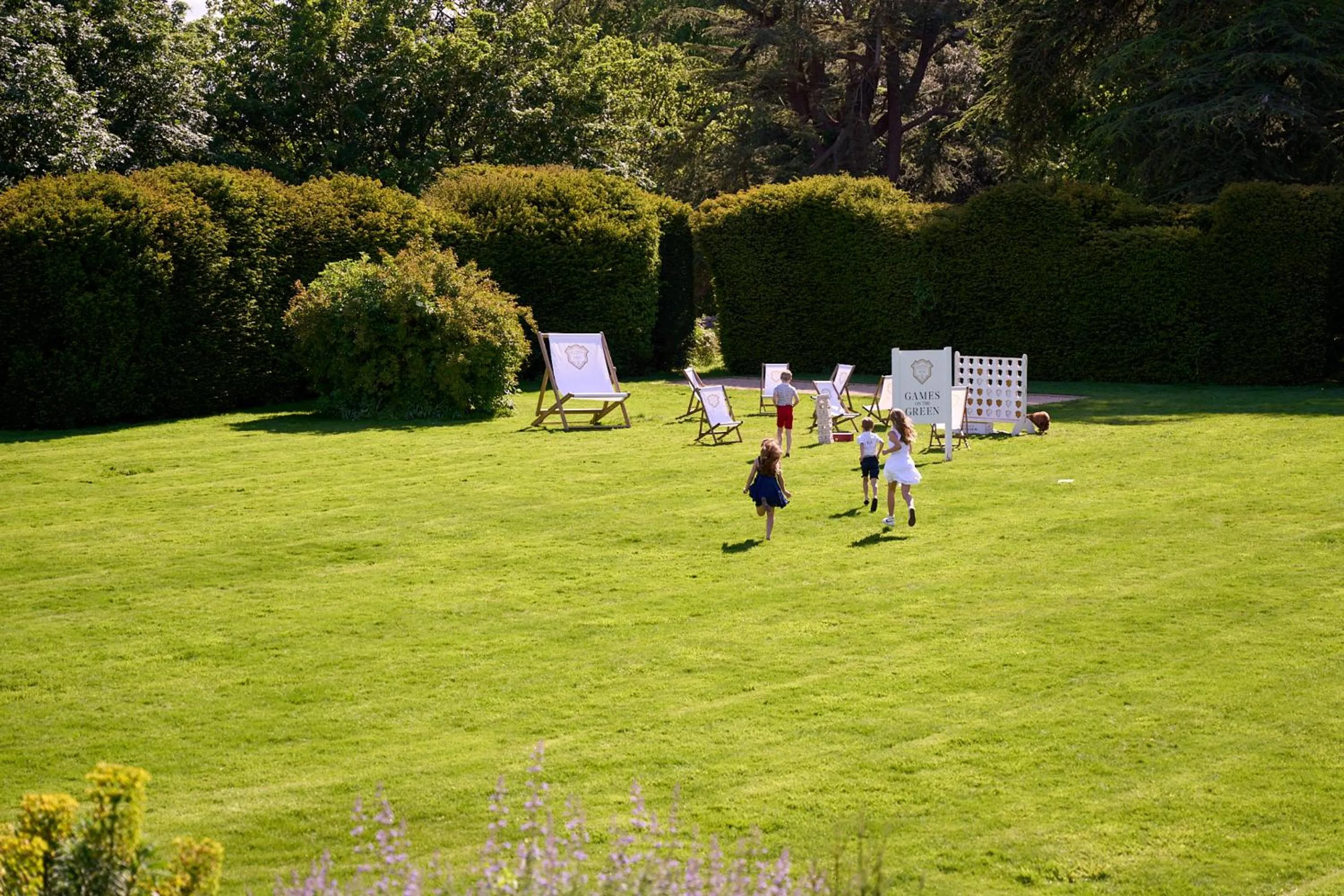 Garden in The Retreat, Elcot Park