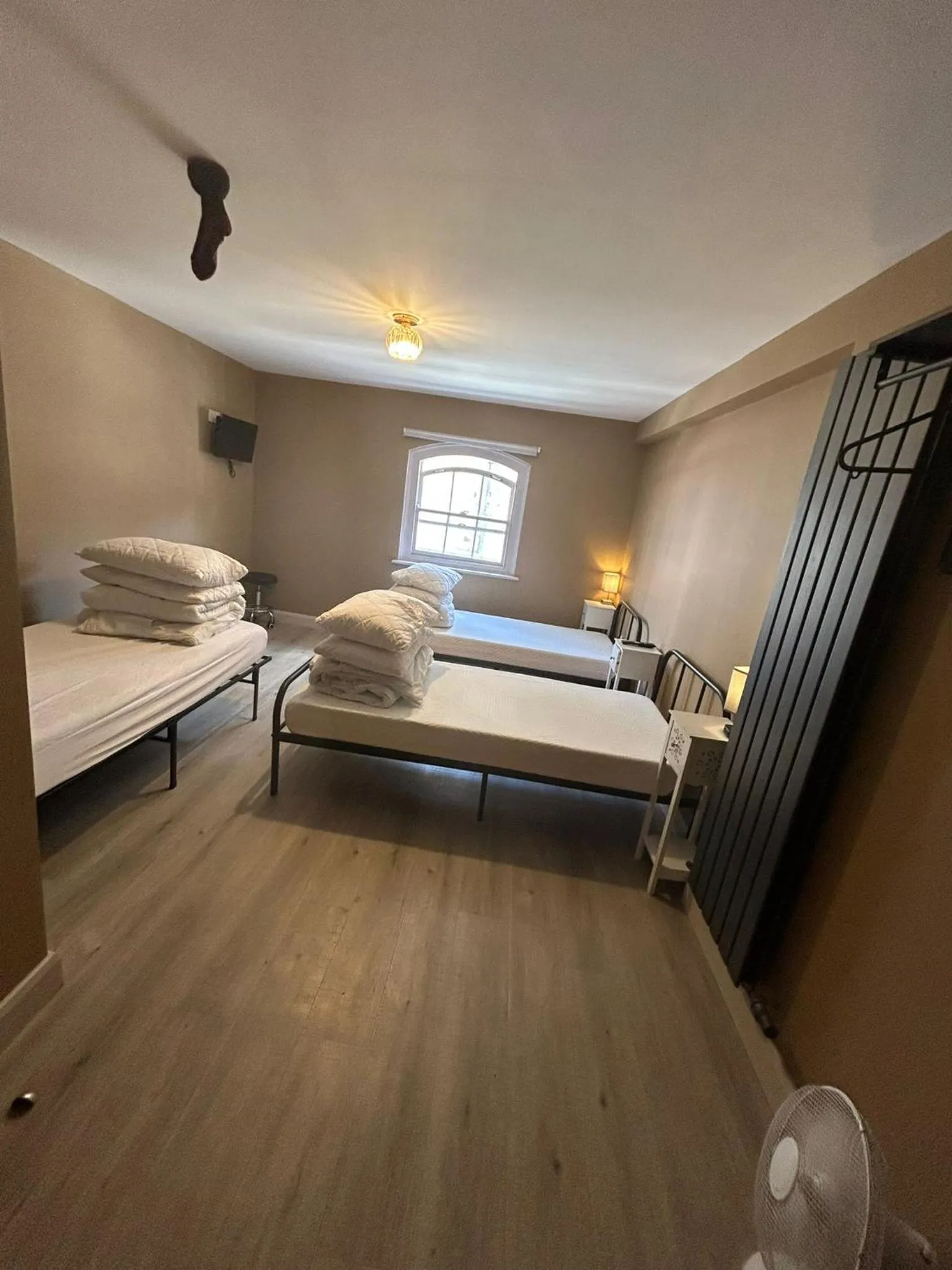 Bed in Tumbledown Hotel