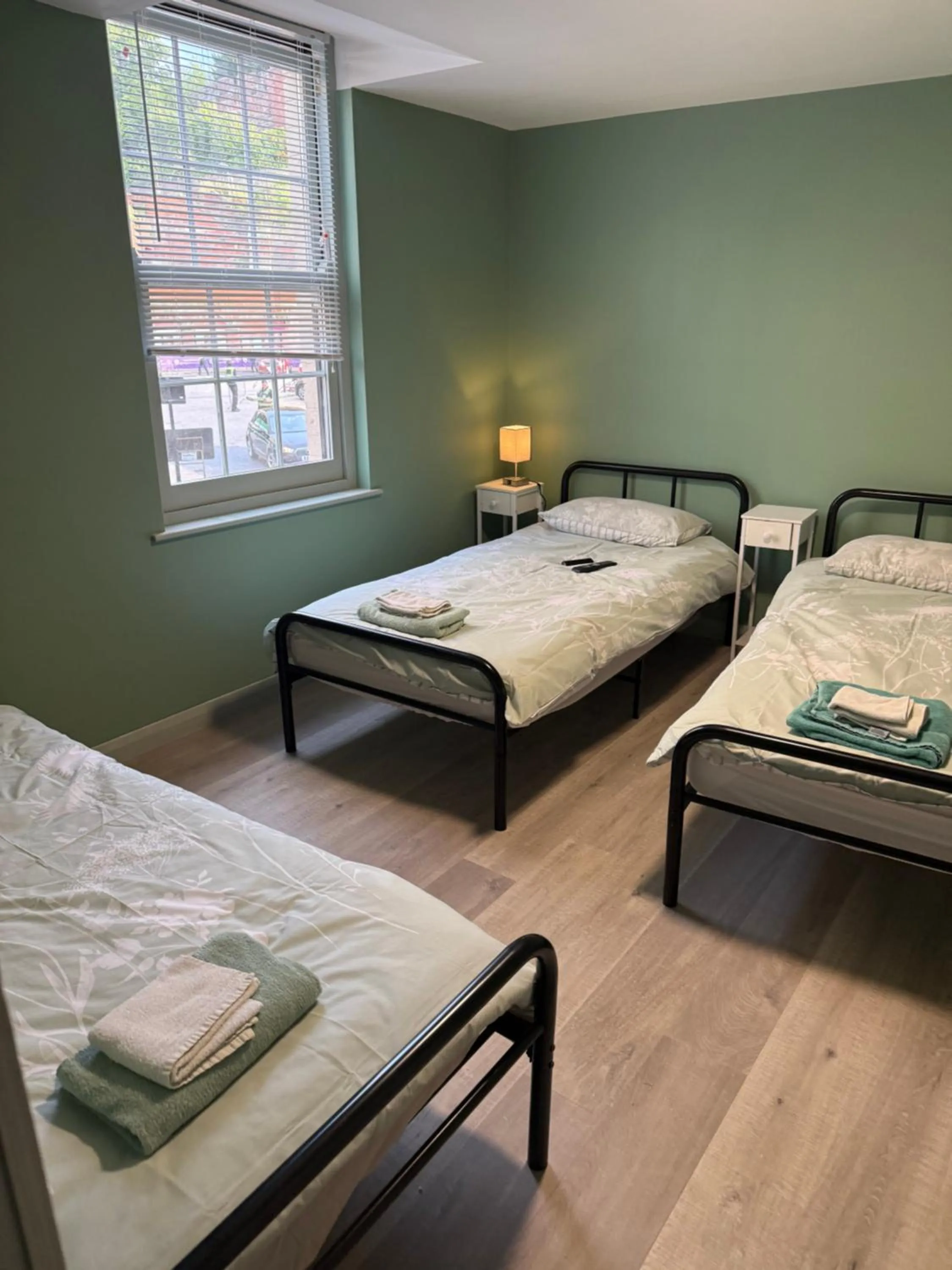 Bed in Tumbledown Hotel