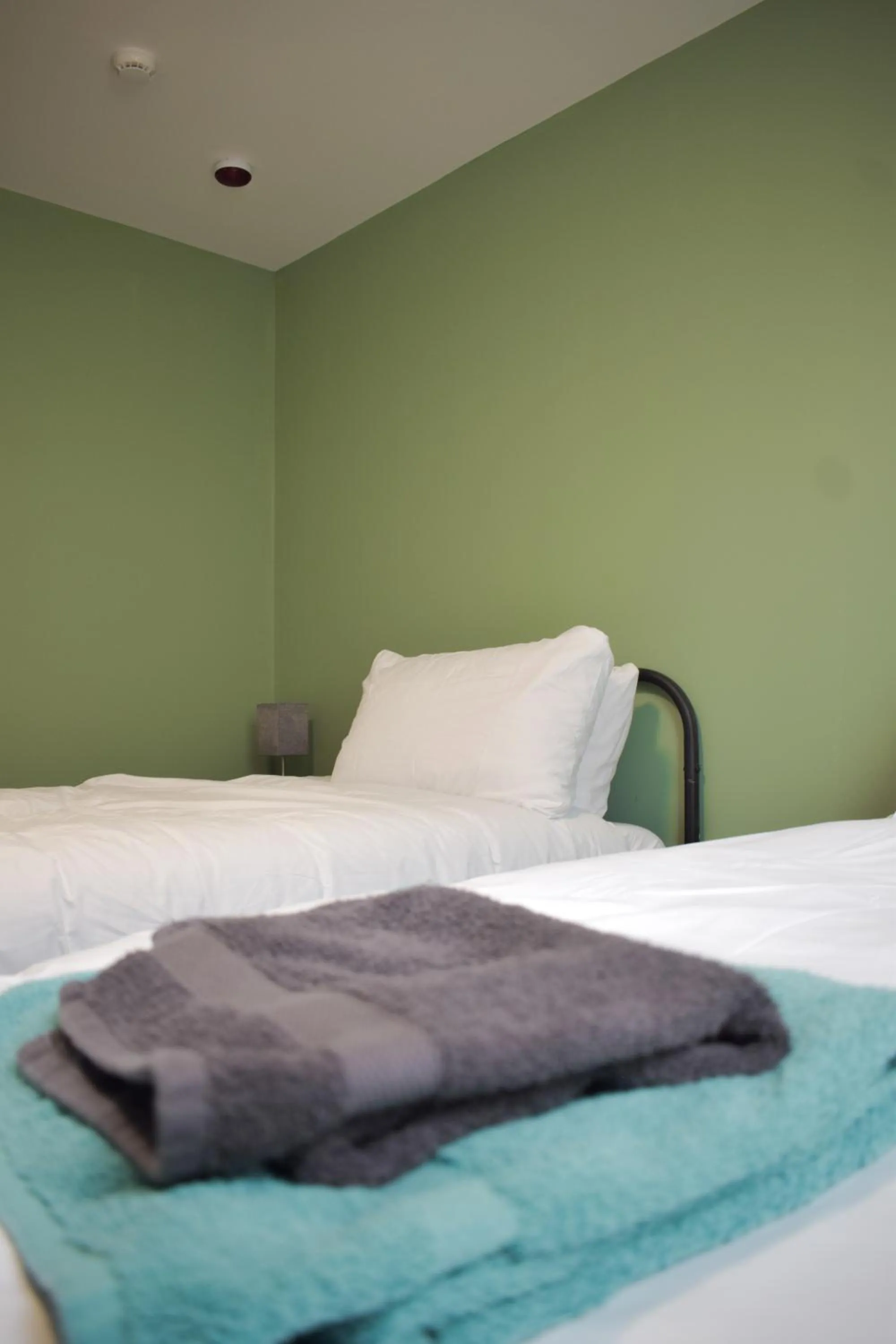 Bed in Tumbledown Hotel