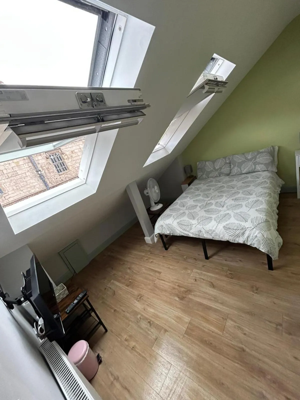 Bed in Tumbledown Hotel