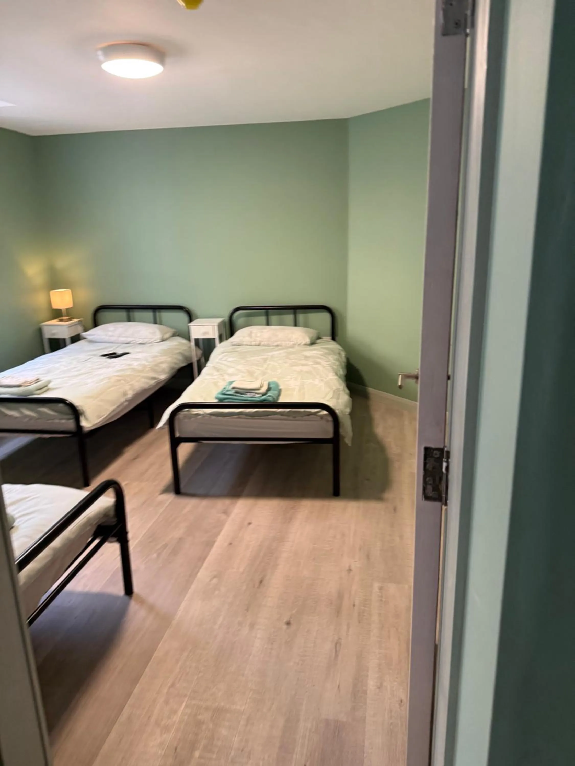 Bed in Tumbledown Hotel