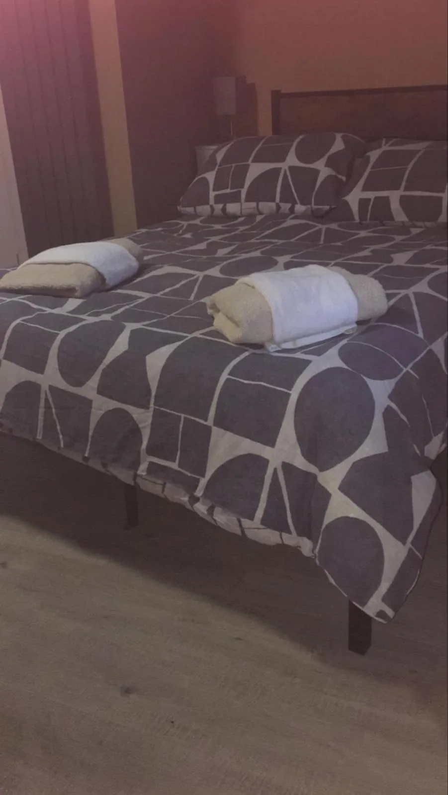 Bed in Tumbledown Hotel