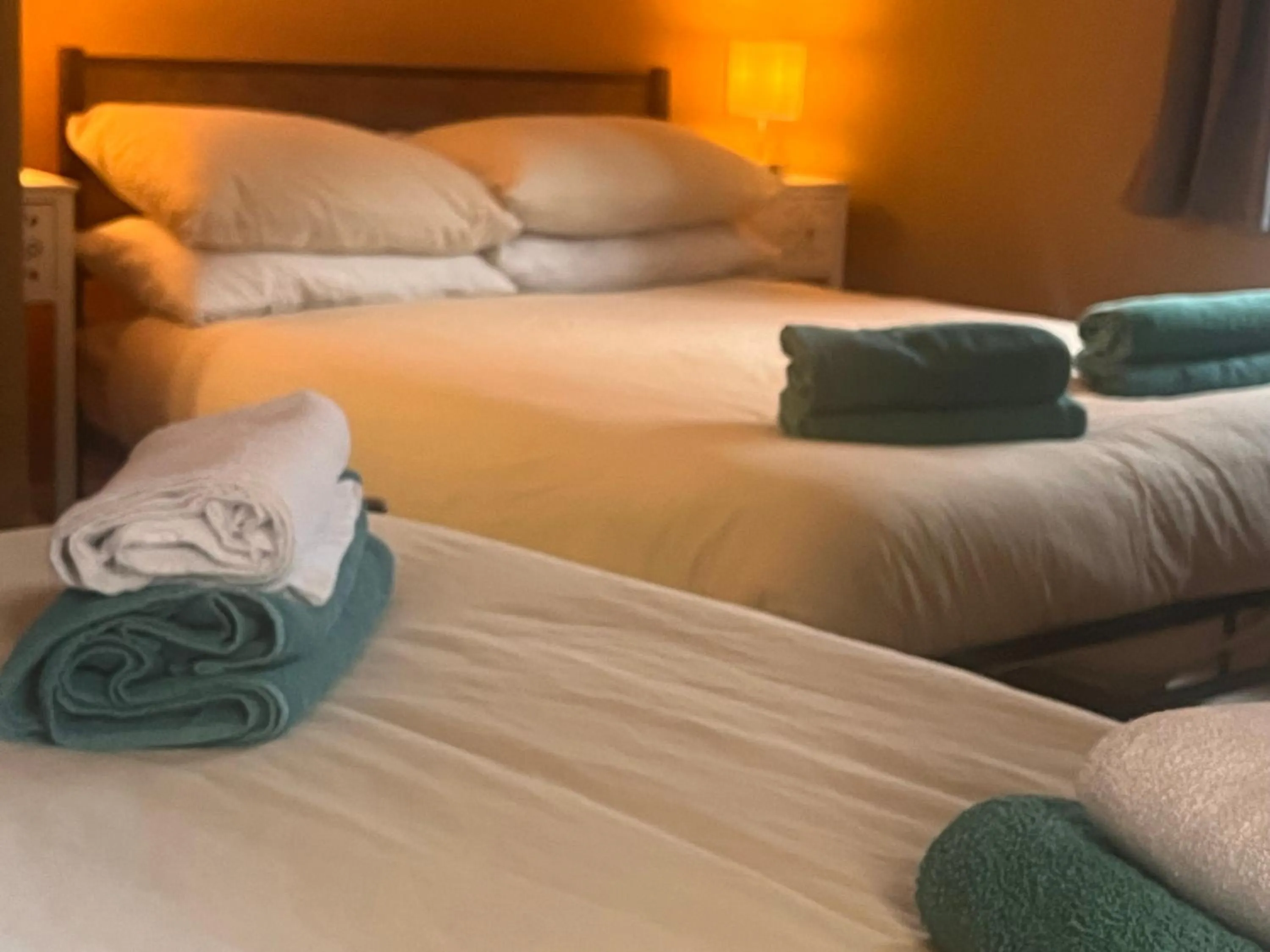 Bed in Tumbledown Hotel