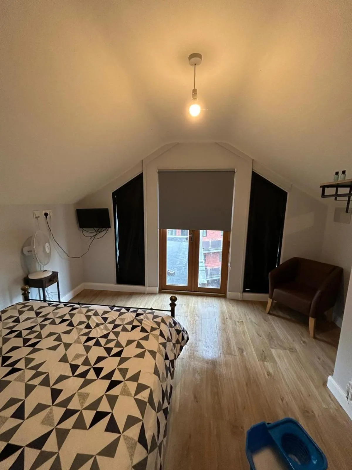 Bed in Tumbledown Hotel