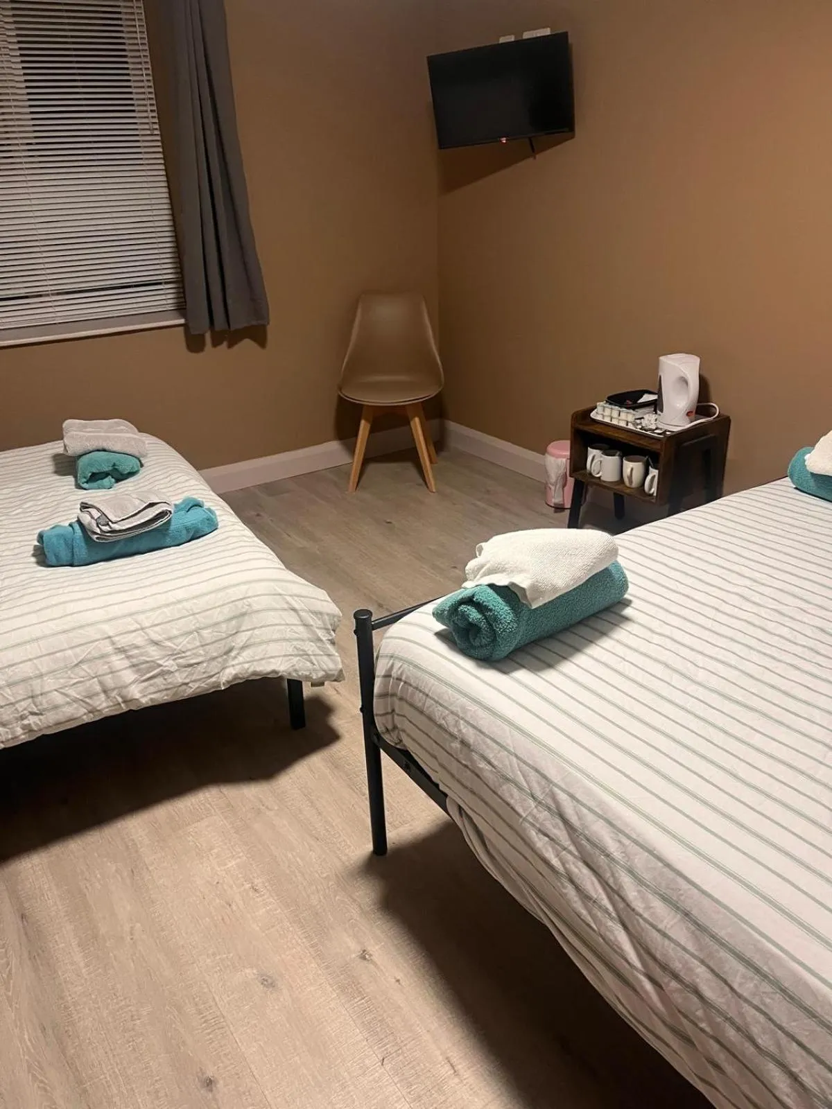 Bed in Tumbledown Hotel