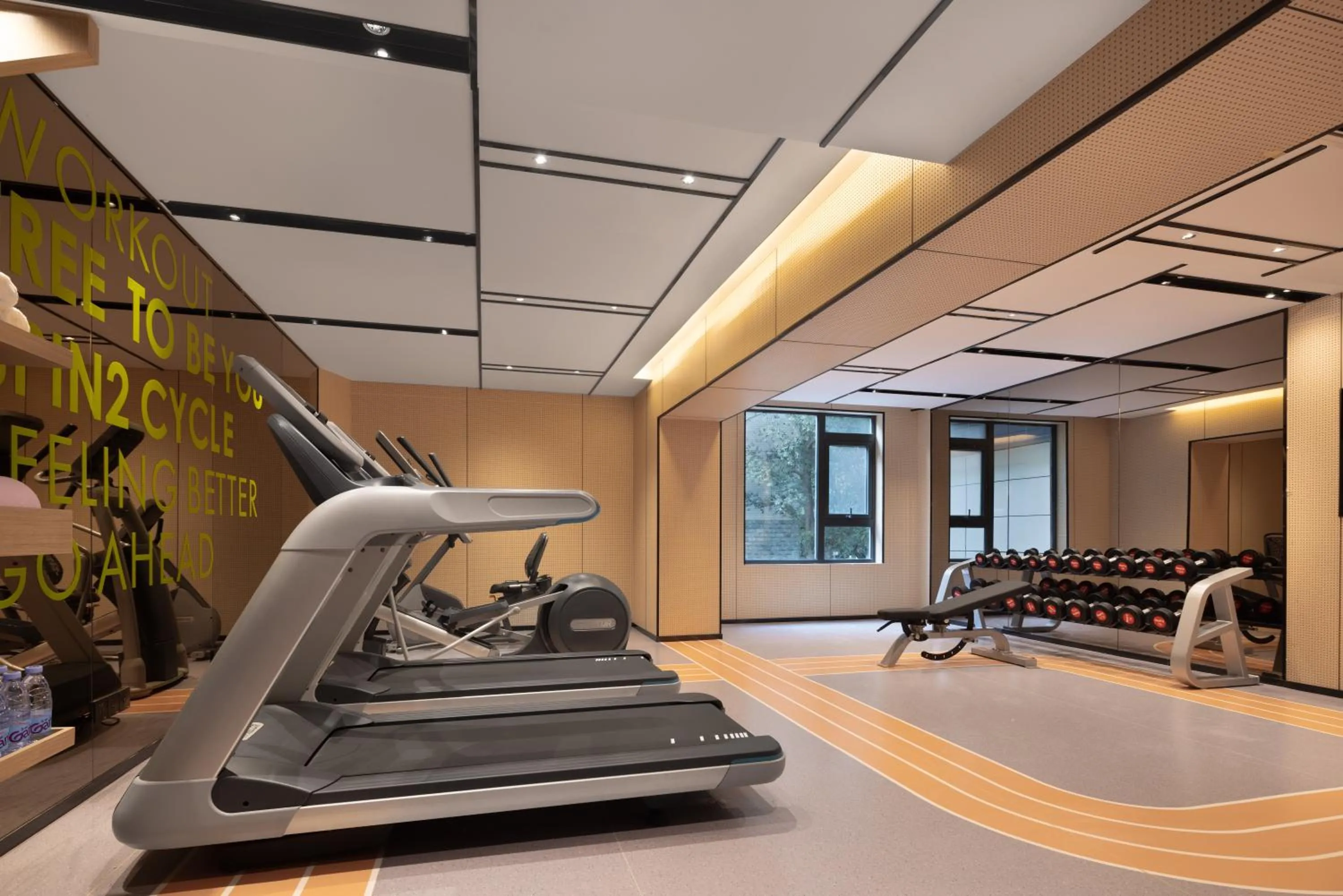 Fitness centre/facilities in Home2 Suite by Hilton Chongqing Jiangbei
