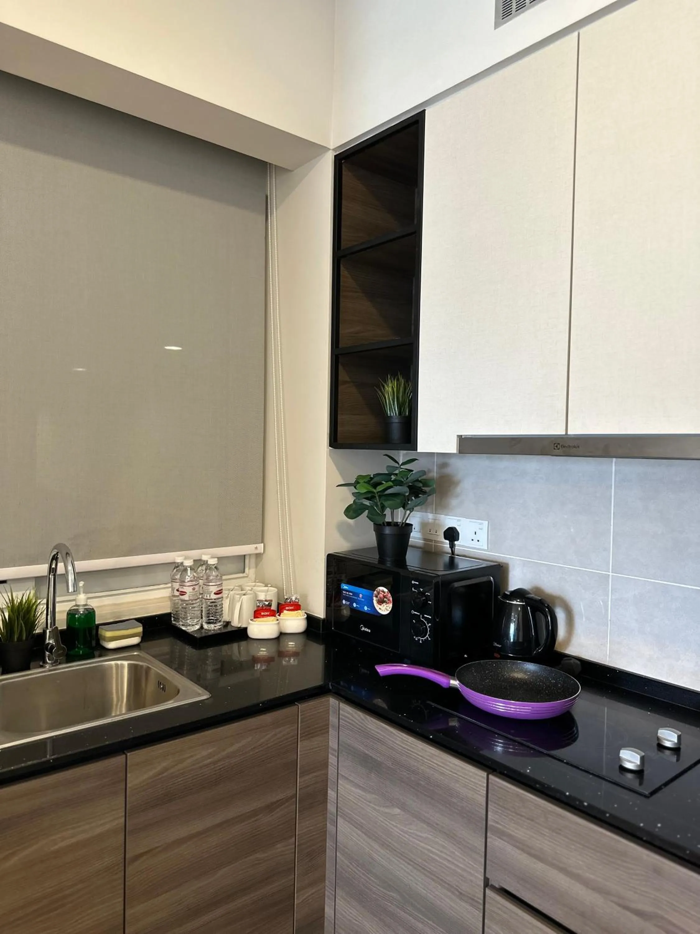 Kitchen or kitchenette in Genting Windmill Homestay