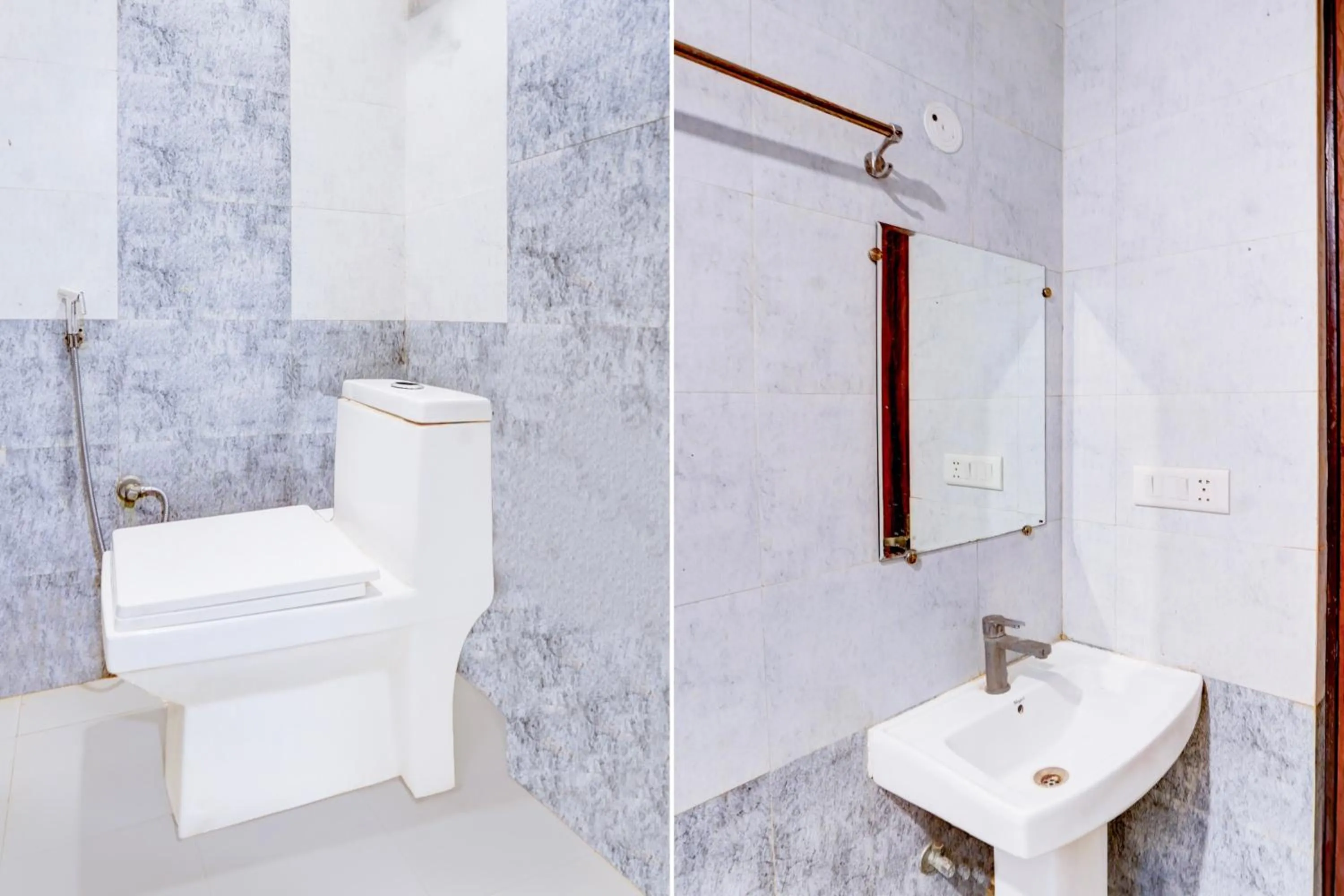 Bathroom in Hotel O Delhi Airport Stay