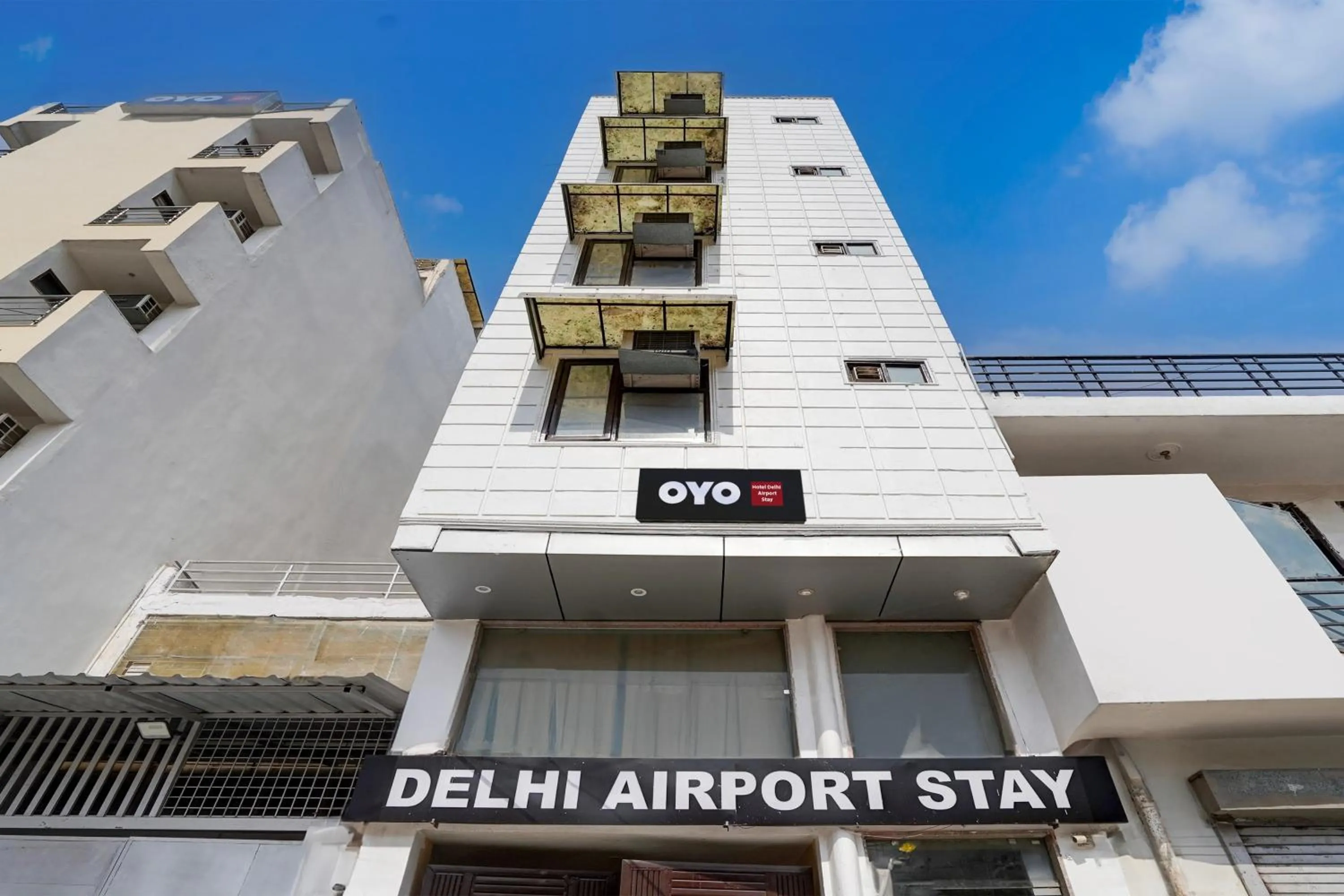 Facade/entrance in Hotel O Delhi Airport Stay