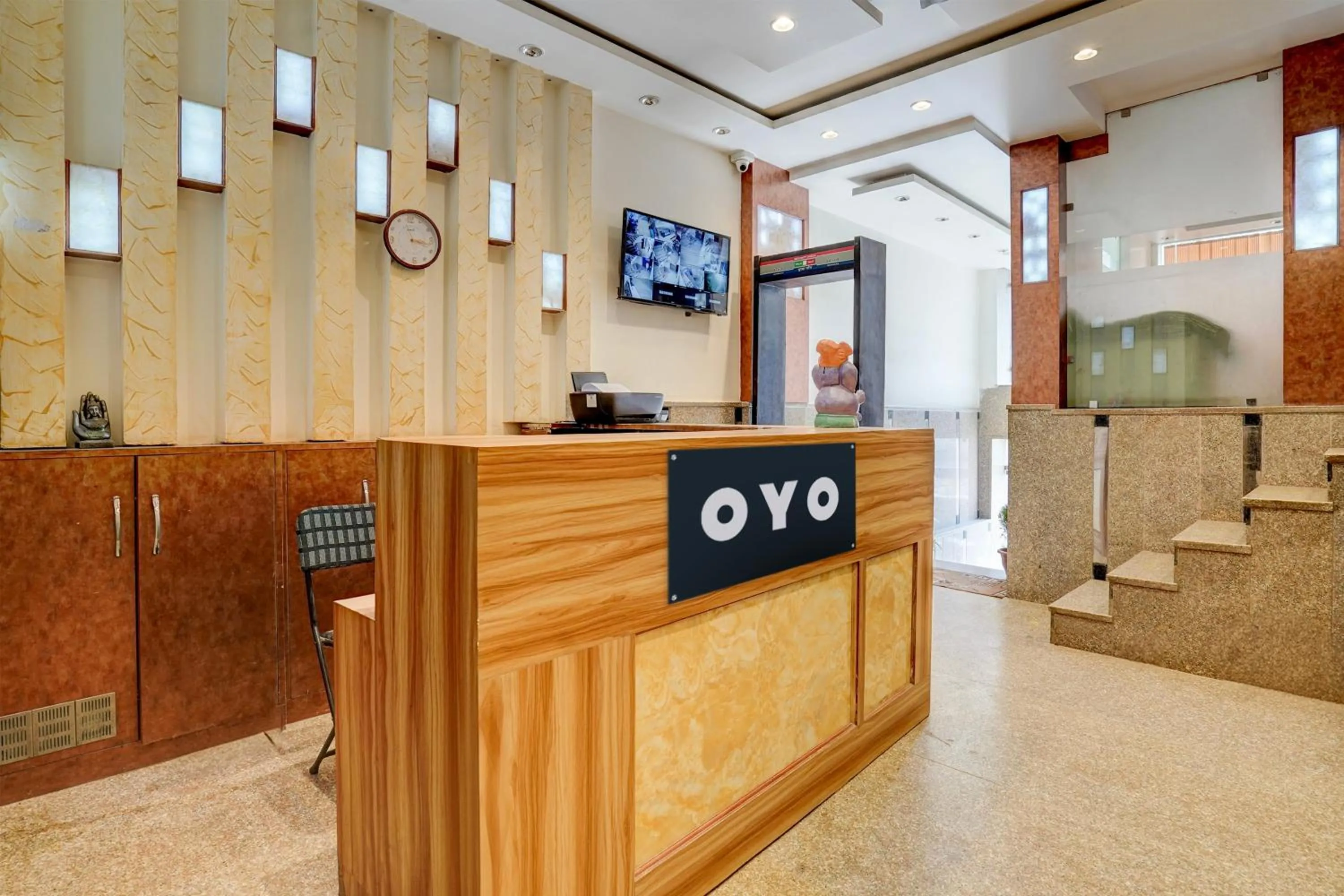 Lobby or reception in Hotel O Delhi Airport Stay