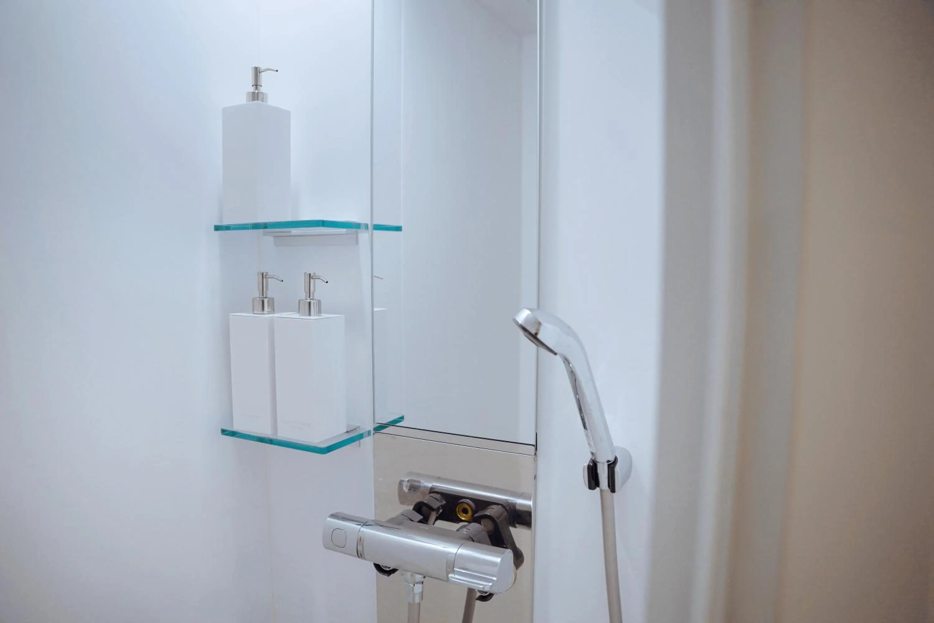 Shower in SEKAI HOTEL Takaoka