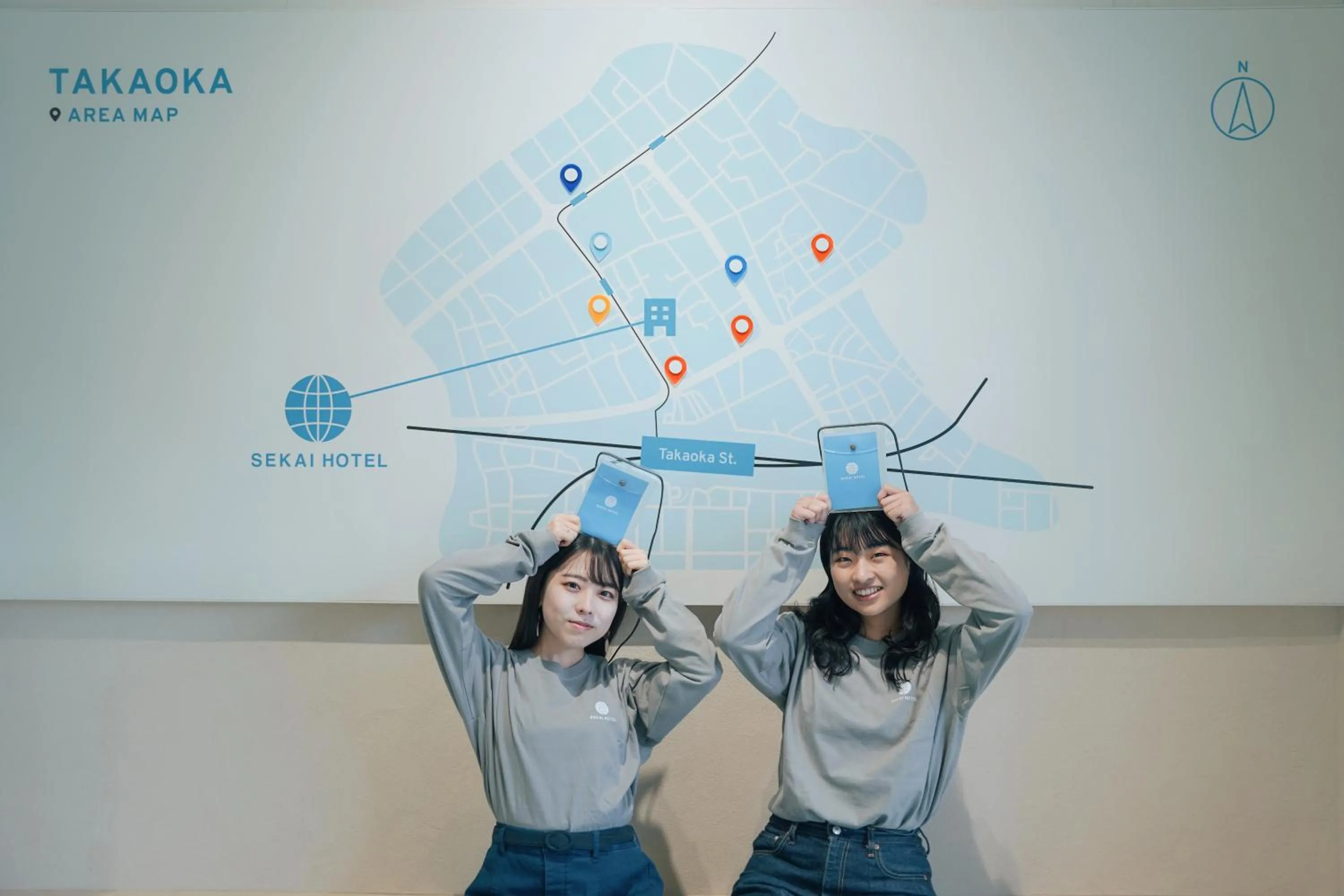 Area and facilities in SEKAI HOTEL Takaoka