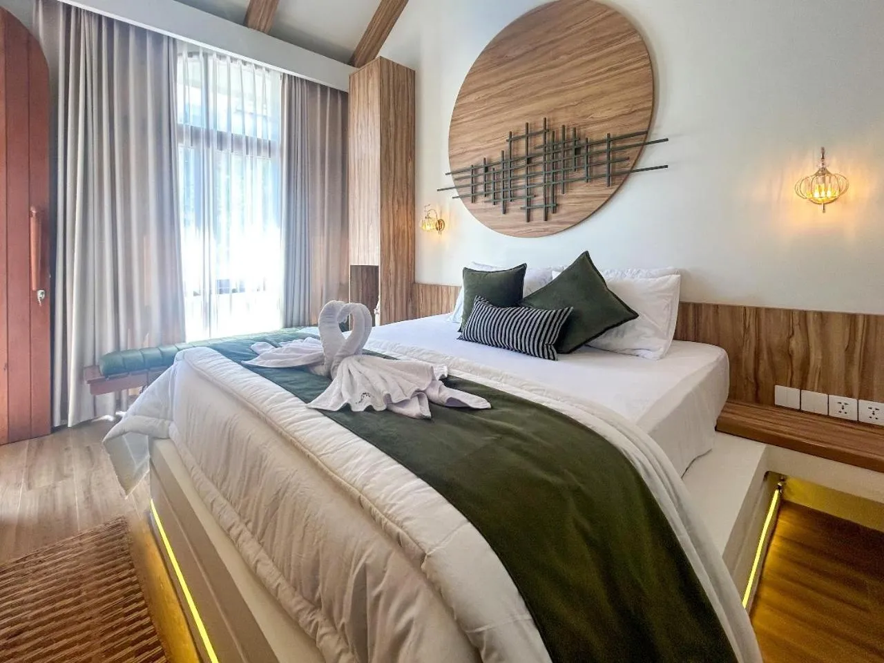 Bed in Landmark Villas