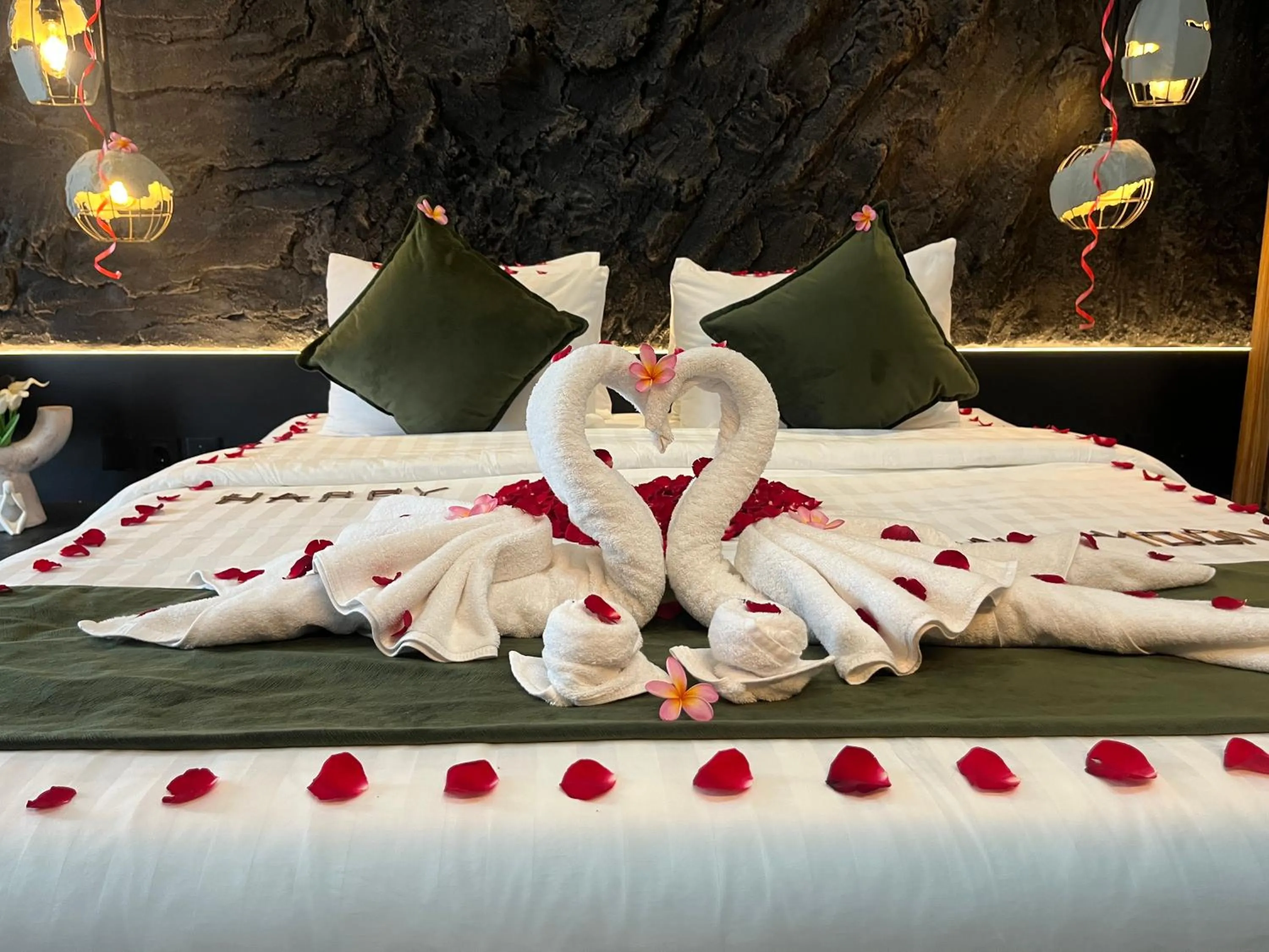 Bed in Landmark Villas