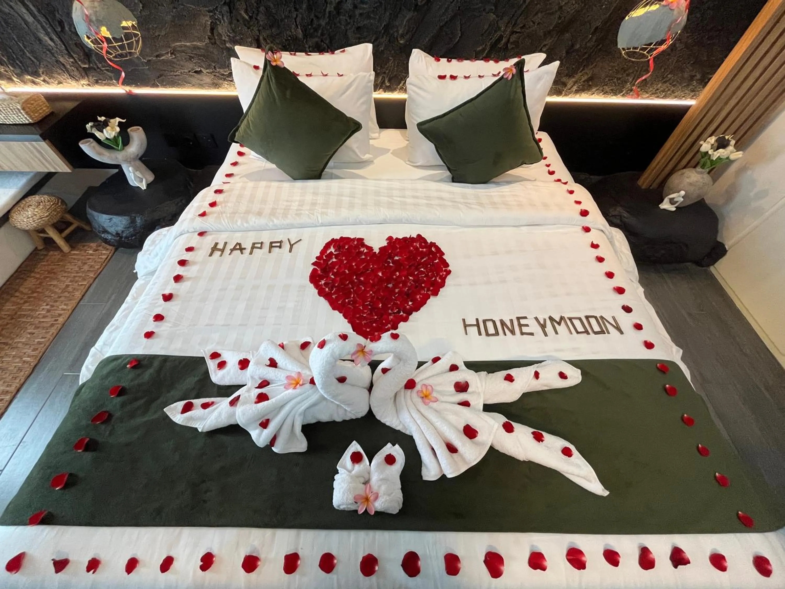 Bed in Landmark Villas