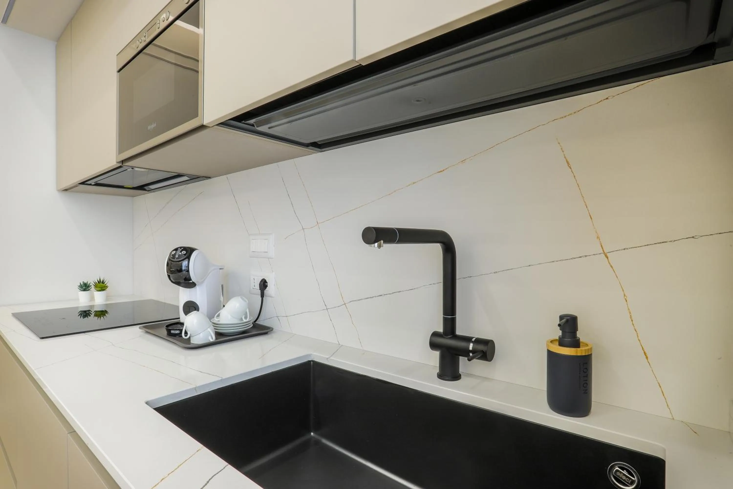 Kitchen or kitchenette in Conte Relais Suite