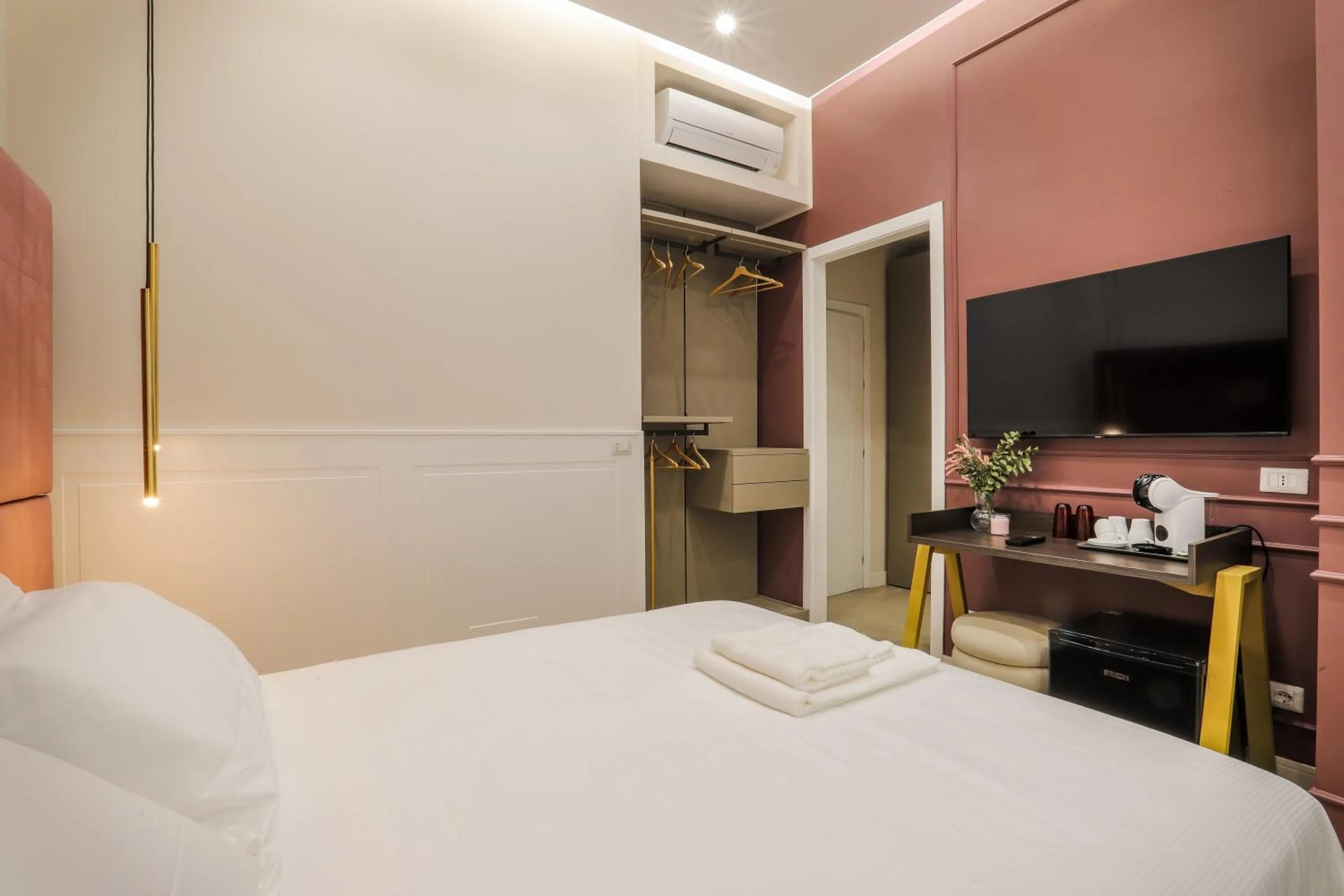 Bed in Conte Relais Suite