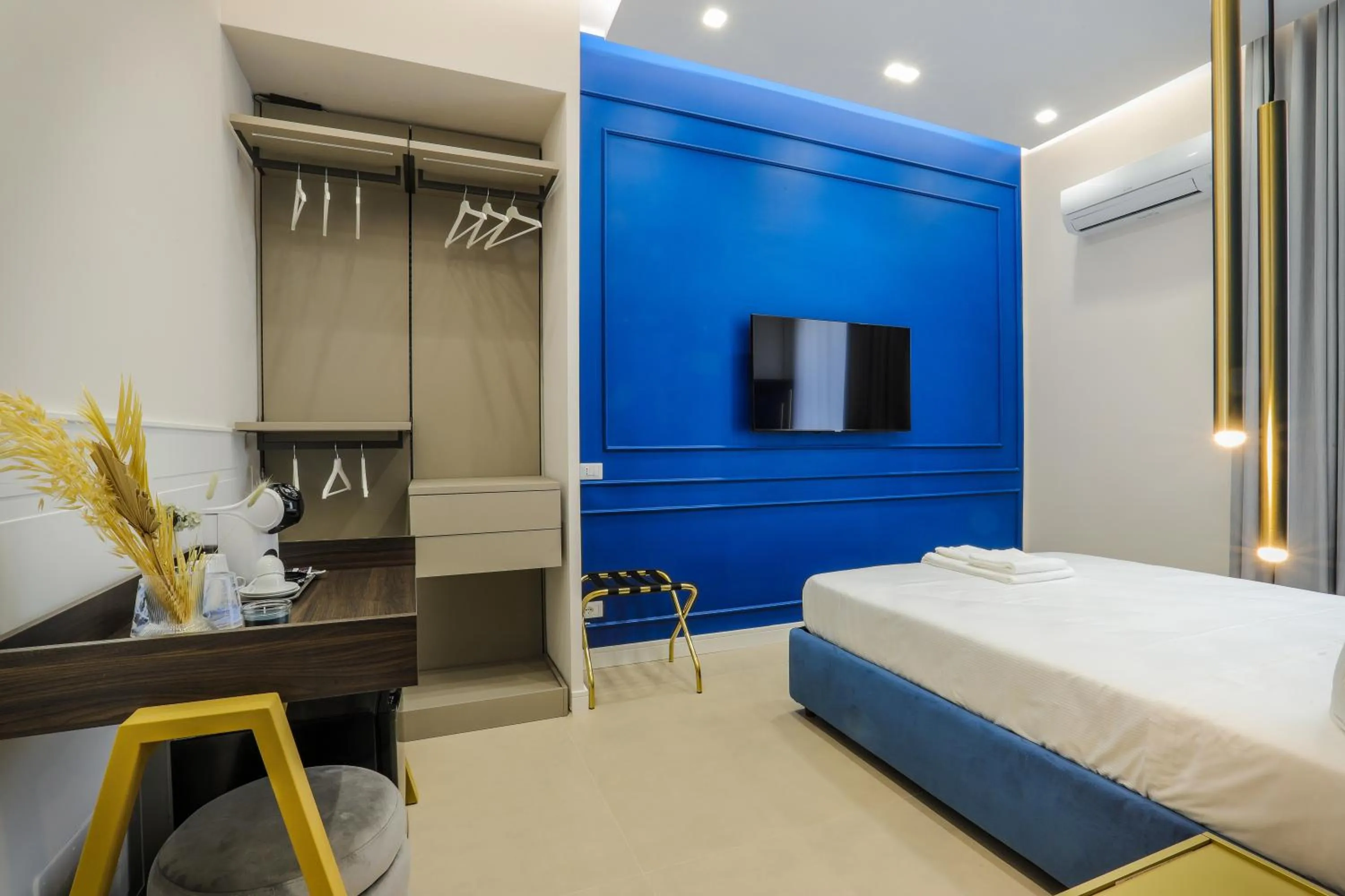 Bed in Conte Relais Suite